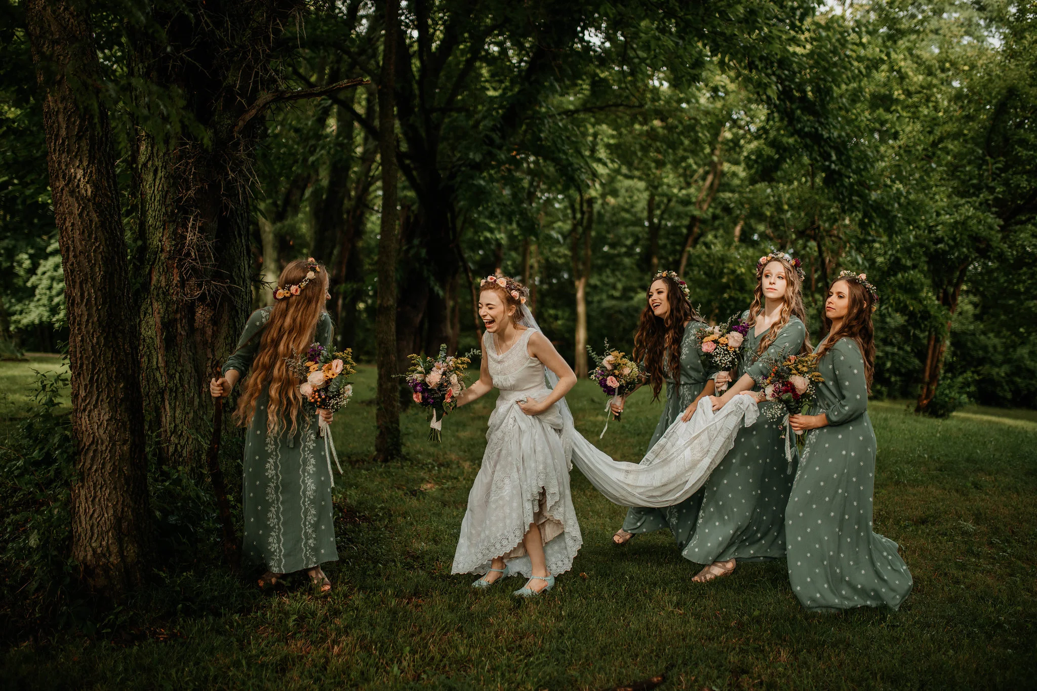 Vintage Bohemian Hippie Inspired Summer Wedding