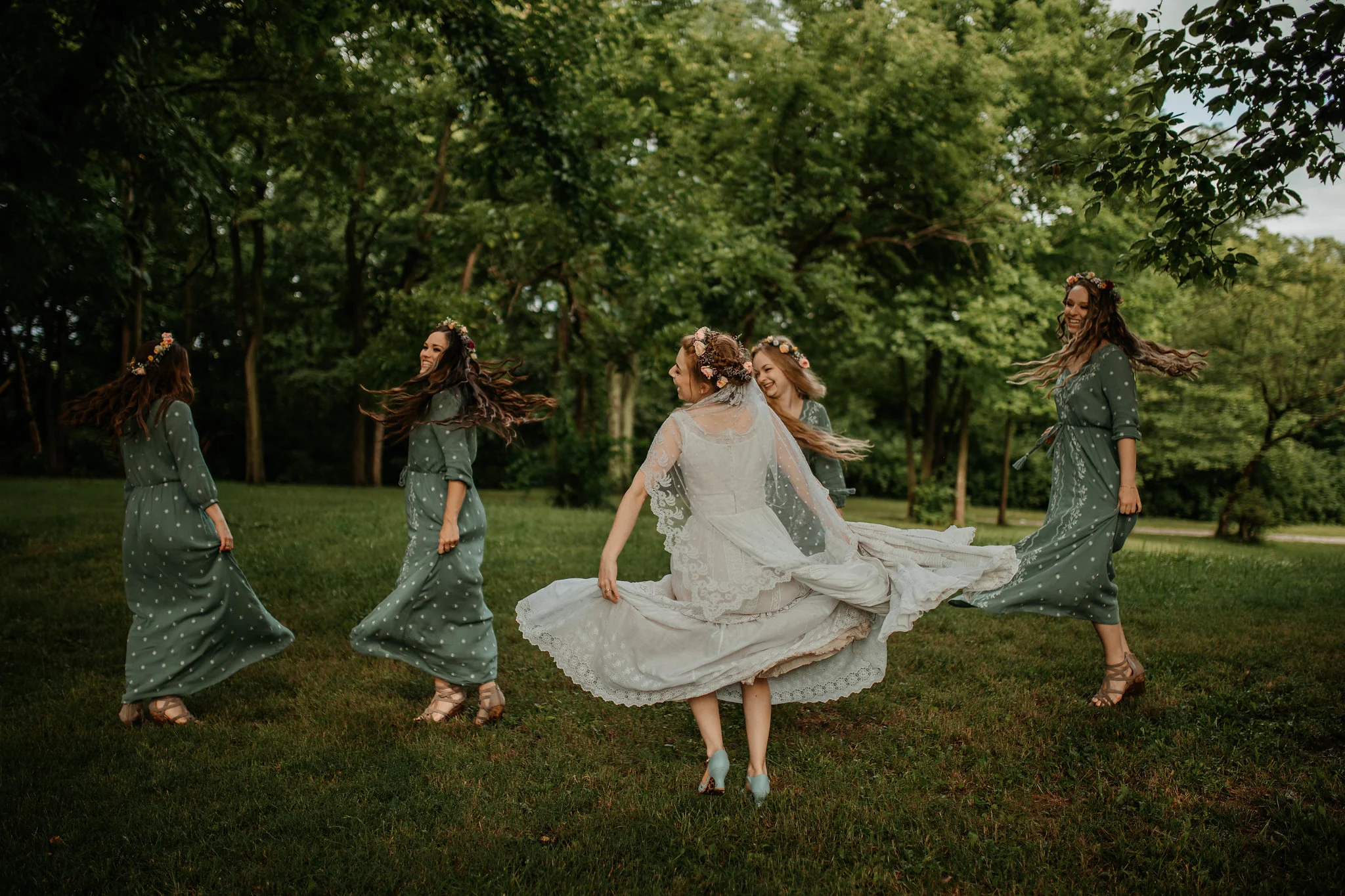 Vintage Bohemian Hippie Inspired Summer Wedding