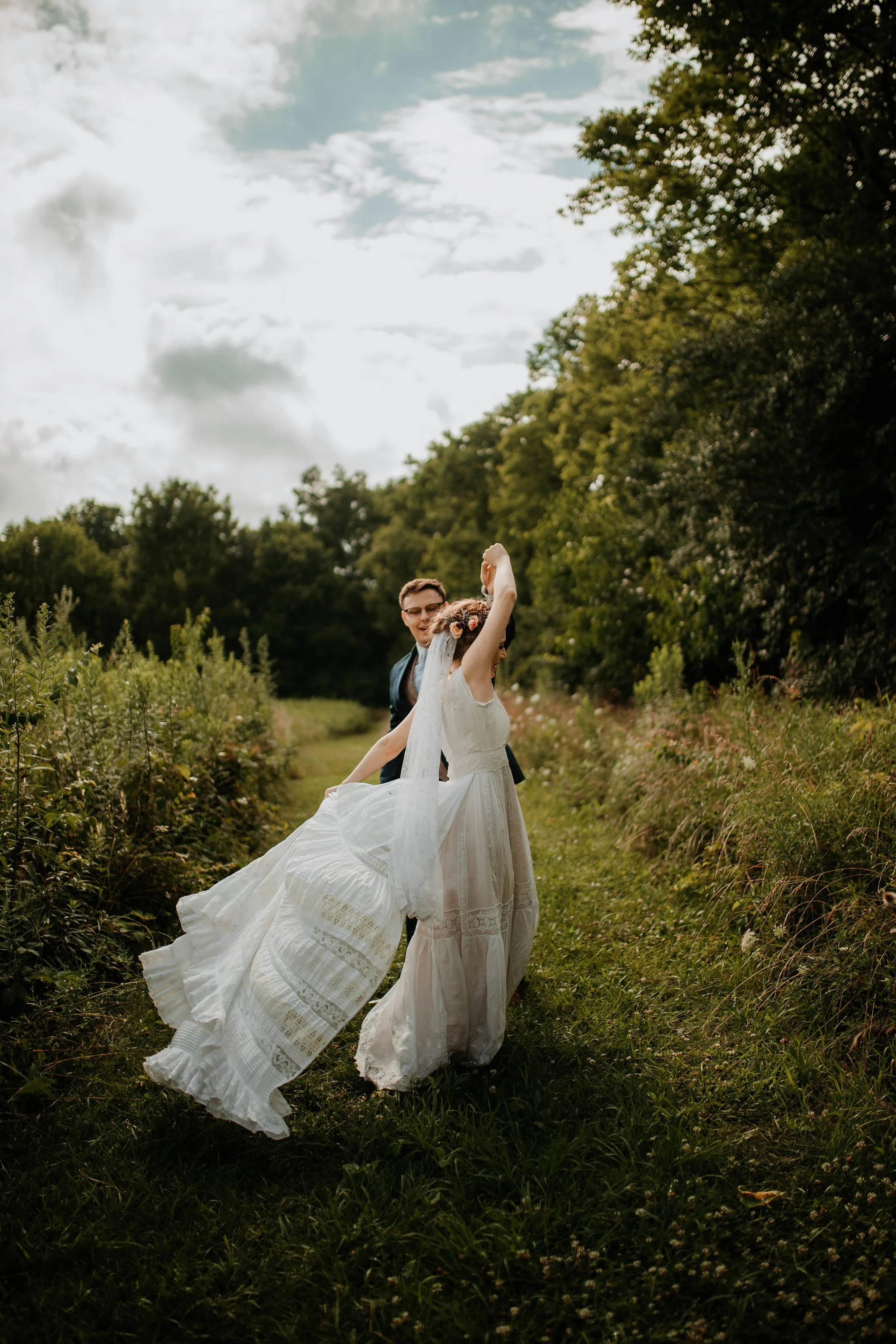 Vintage Bohemian Hippie Inspired Summer Wedding