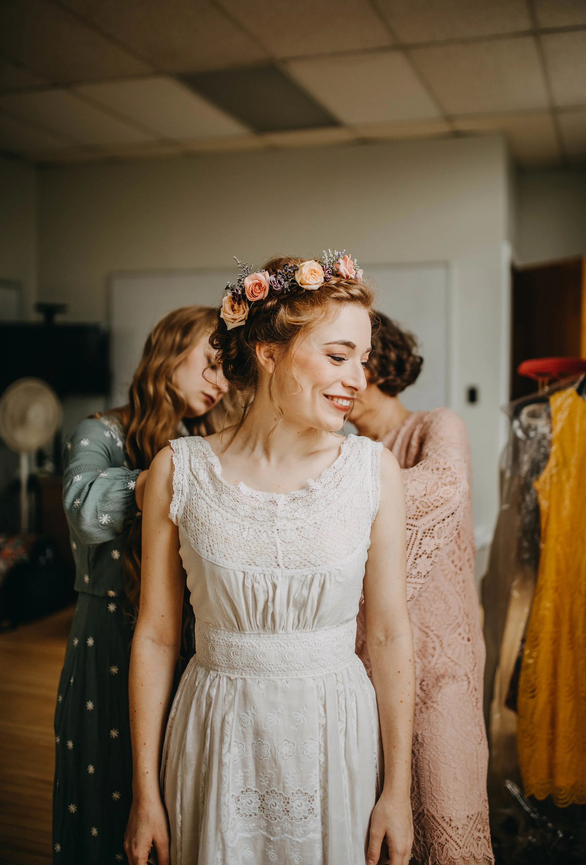 Vintage Boho Hippie Inspired Summer Wedding