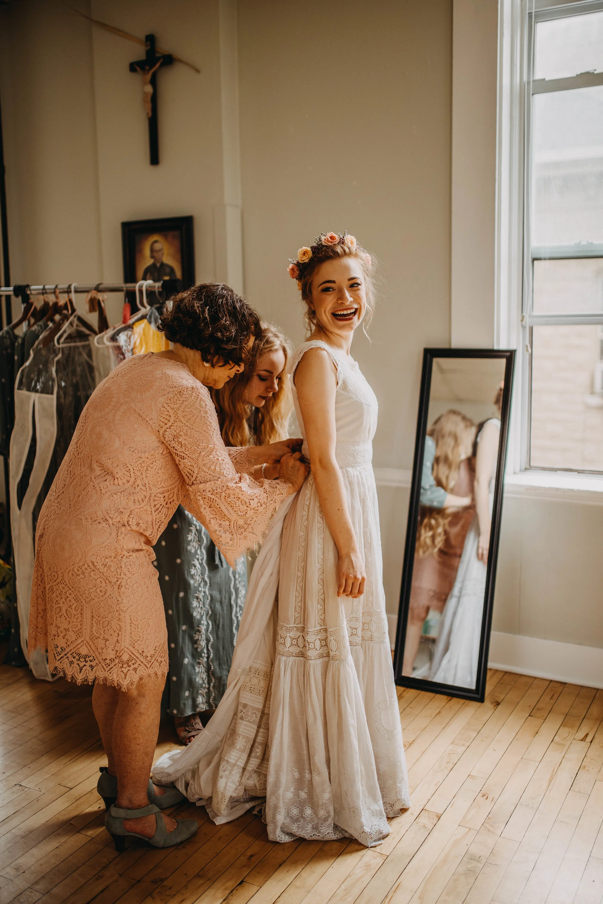 Vintage Boho Hippie Inspired Summer Wedding