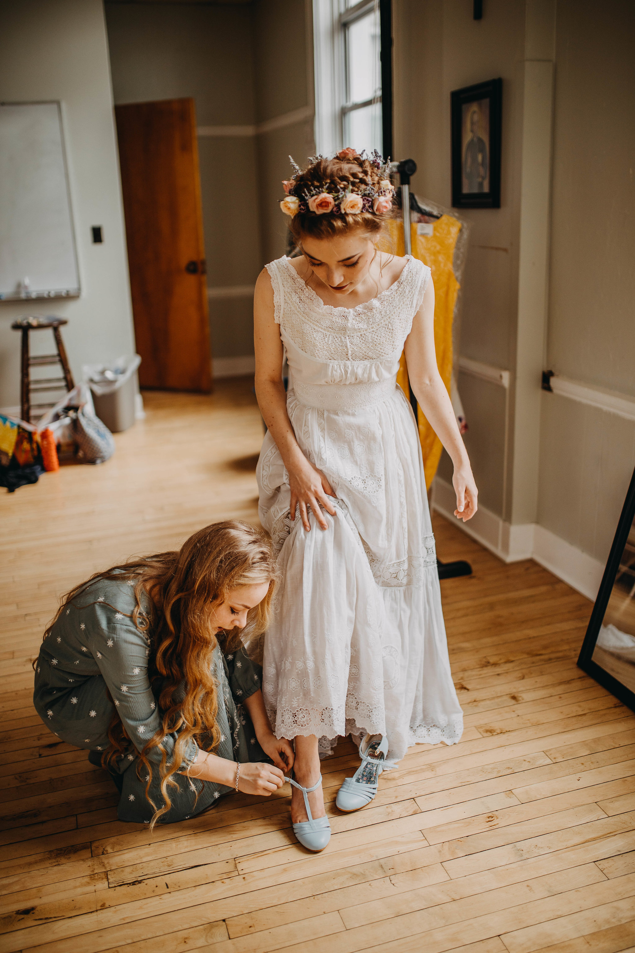 Vintage Boho Hippie Inspired Summer Wedding