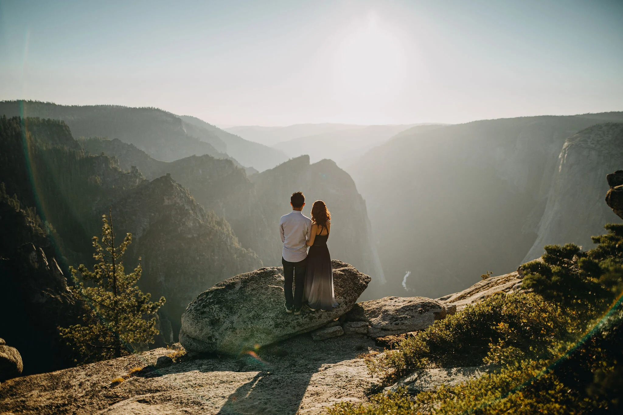 Taft Point // Yosemite National Park, California Wedding &amp; Elopement Photography/Videography by Christina &amp; Jeremiah