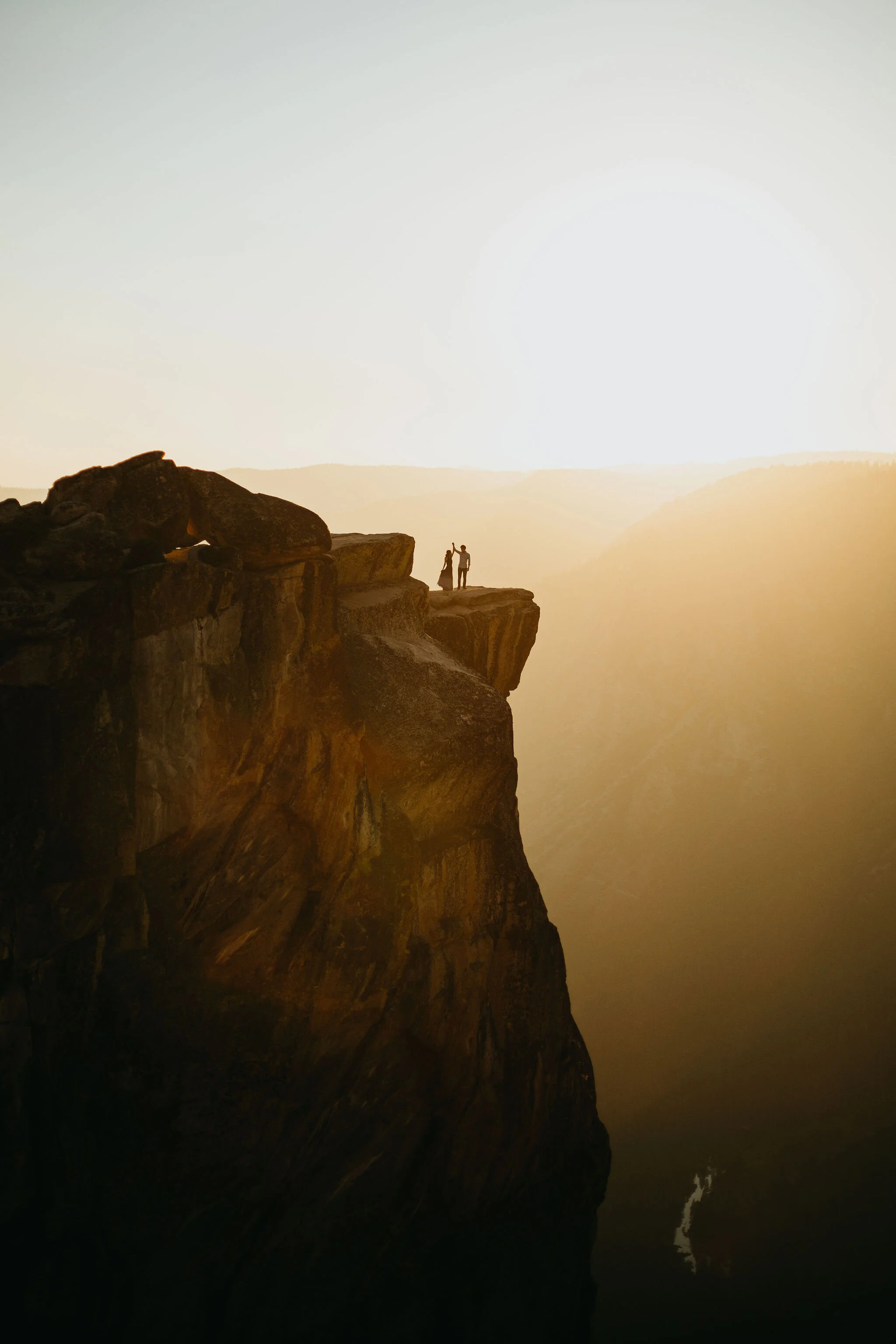 Taft Point // Yosemite National Park, California Wedding &amp; Elopement Photography/Videography by Christina &amp; Jeremiah