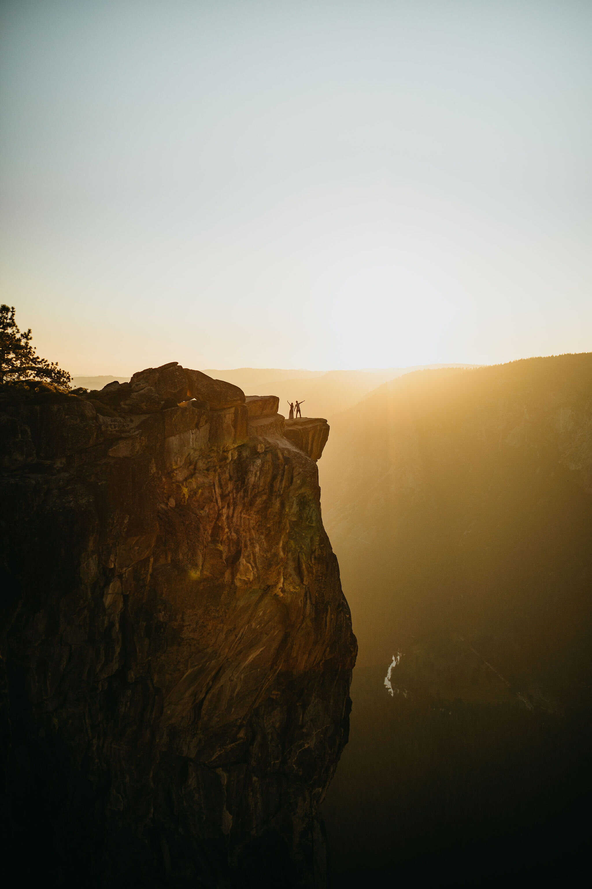 Taft Point // Yosemite National Park, California Wedding &amp; Elopement Photography/Videography by Christina &amp; Jeremiah
