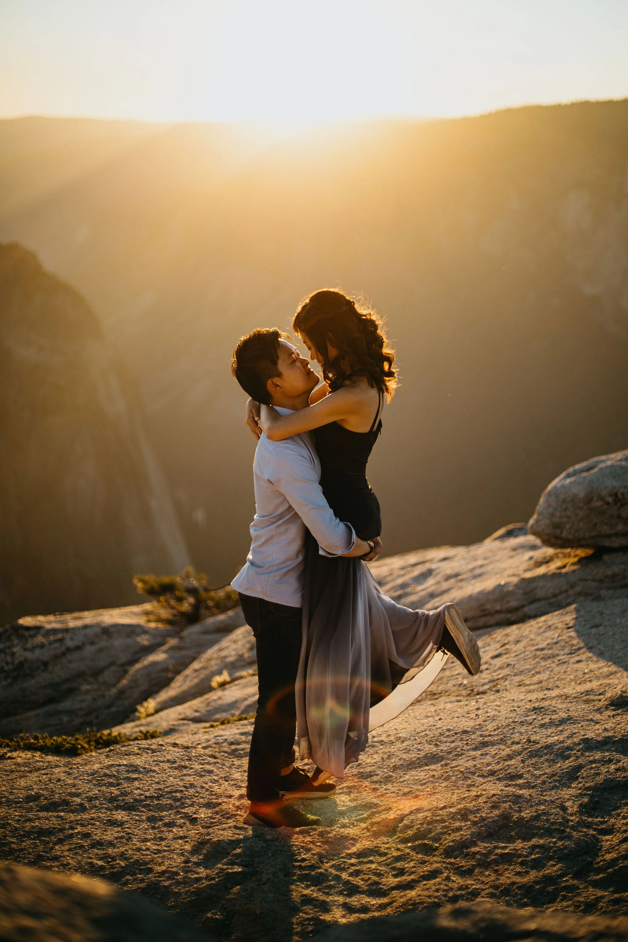 Taft Point // Yosemite National Park, California Wedding &amp; Elopement Photography/Videography by Christina &amp; Jeremiah