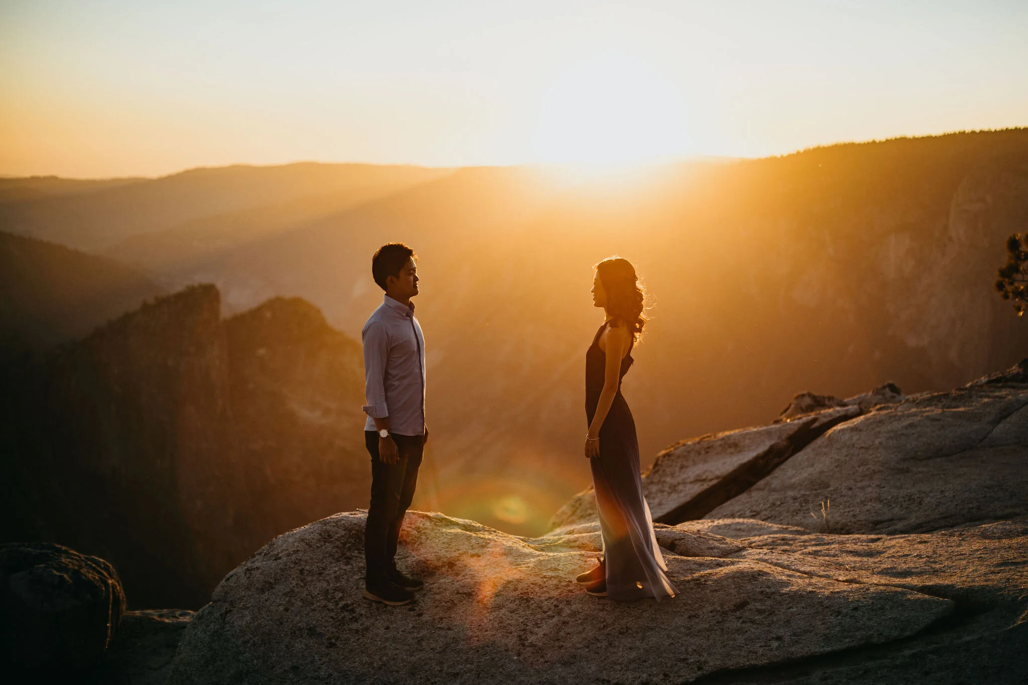 Taft Point // Yosemite National Park, California Wedding &amp; Elopement Photography/Videography by Christina &amp; Jeremiah