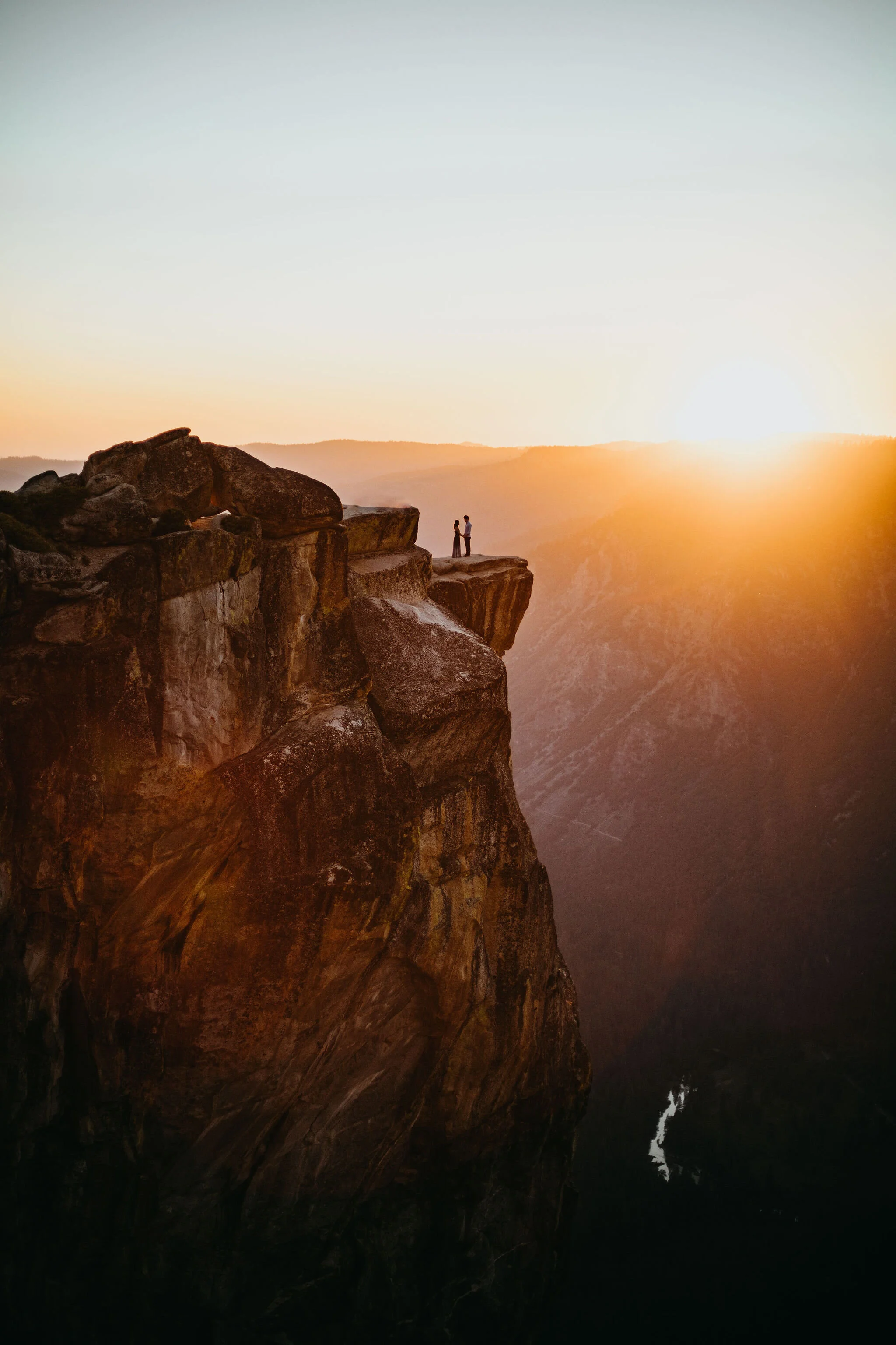 Taft Point // Yosemite National Park, California Wedding &amp; Elopement Photography/Videography by Christina &amp; Jeremiah