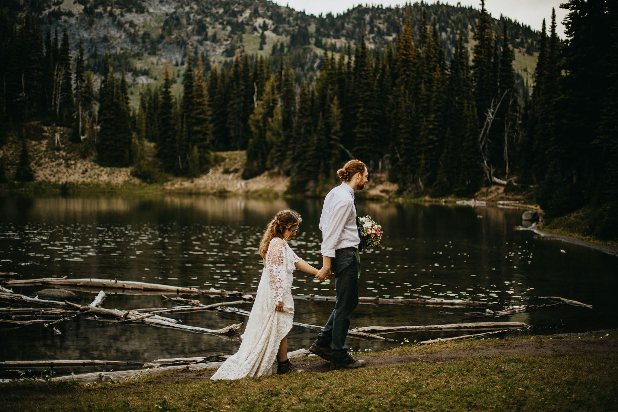 Washington National Park Elopement &amp; Wedding Photo/Video team Christina &amp; Jeremiah