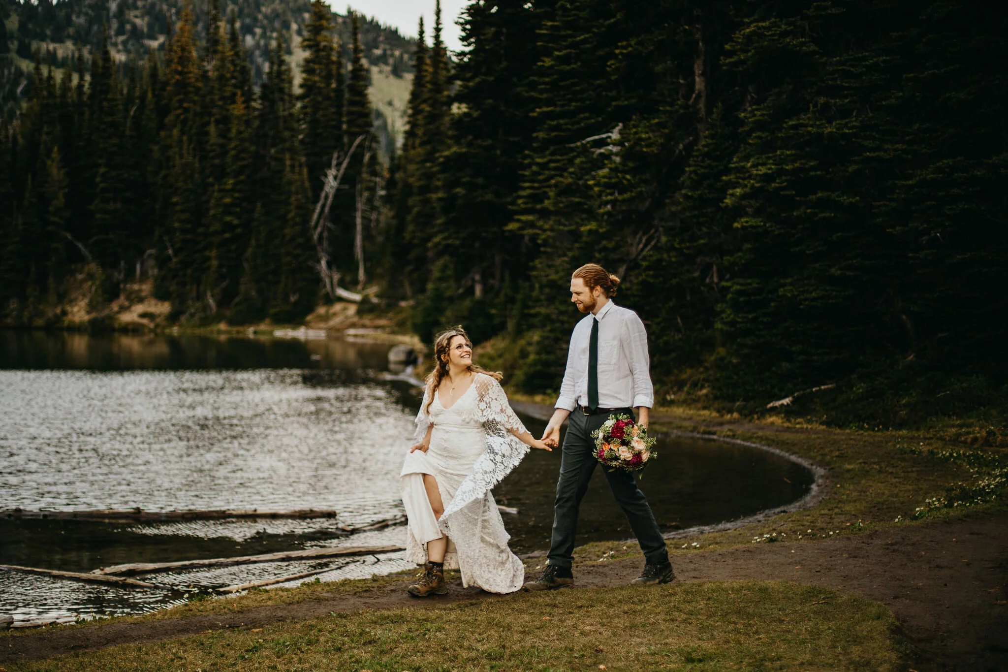 Washington National Park Elopement &amp; Wedding Photo/Video team Christina &amp; Jeremiah