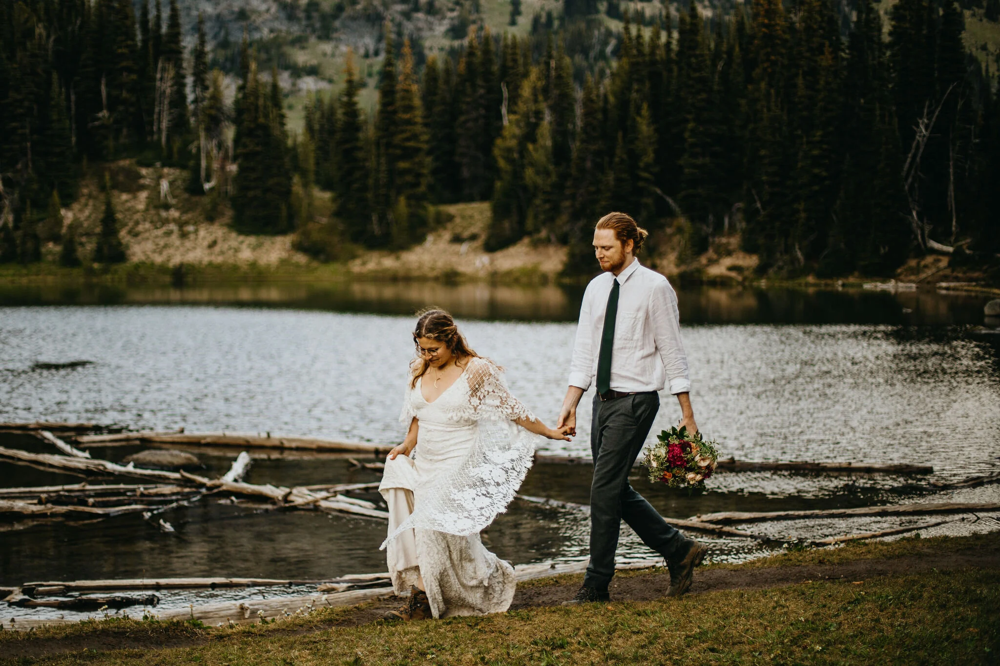 Washington National Park Elopement &amp; Wedding Photo/Video team Christina &amp; Jeremiah