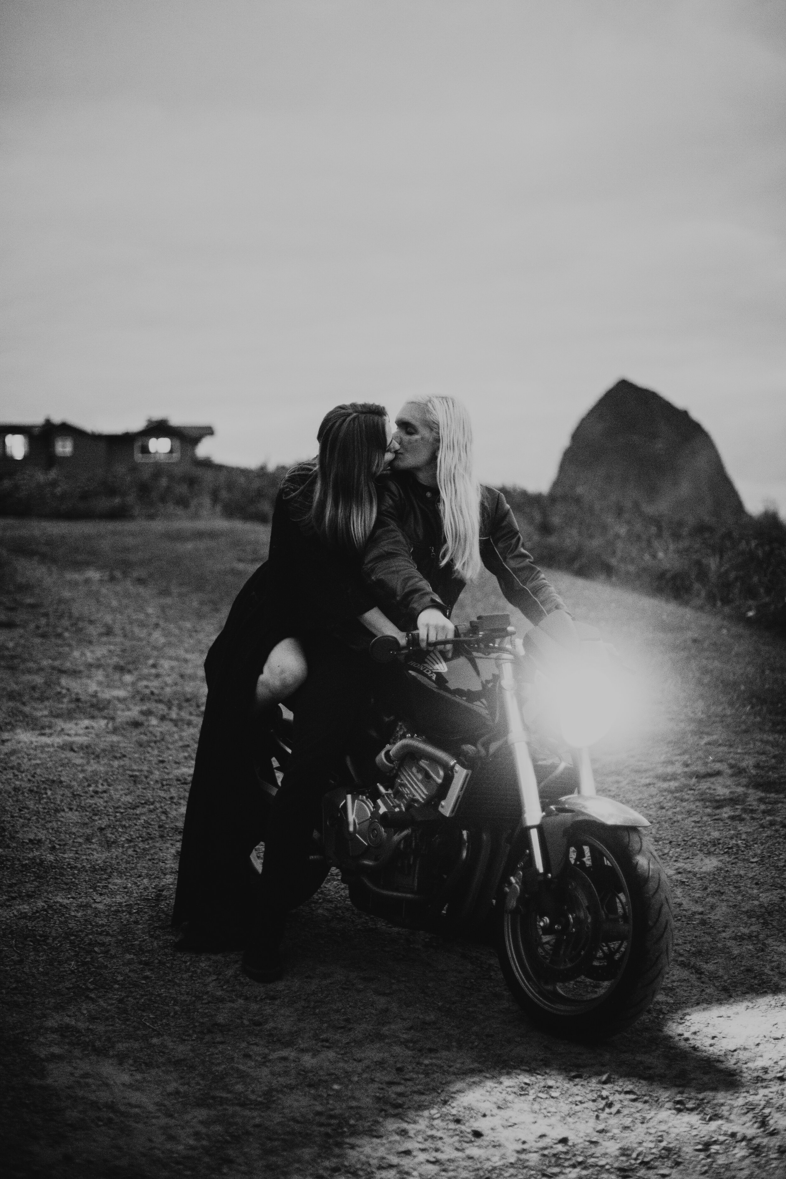 Oregon Motorcycle Couple