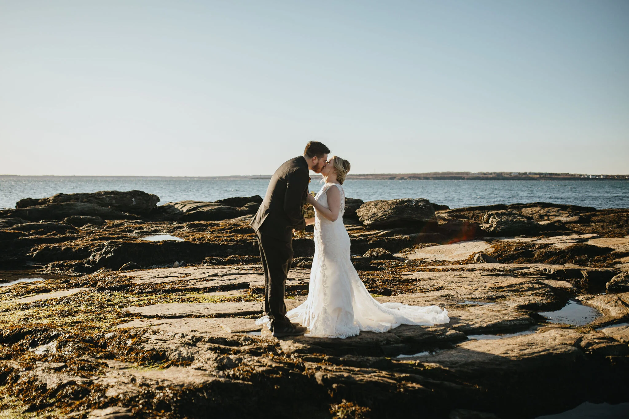 Rhode Island Intimate Wedding &amp; Elopement Photo/Video team Christina &amp; Jeremiah