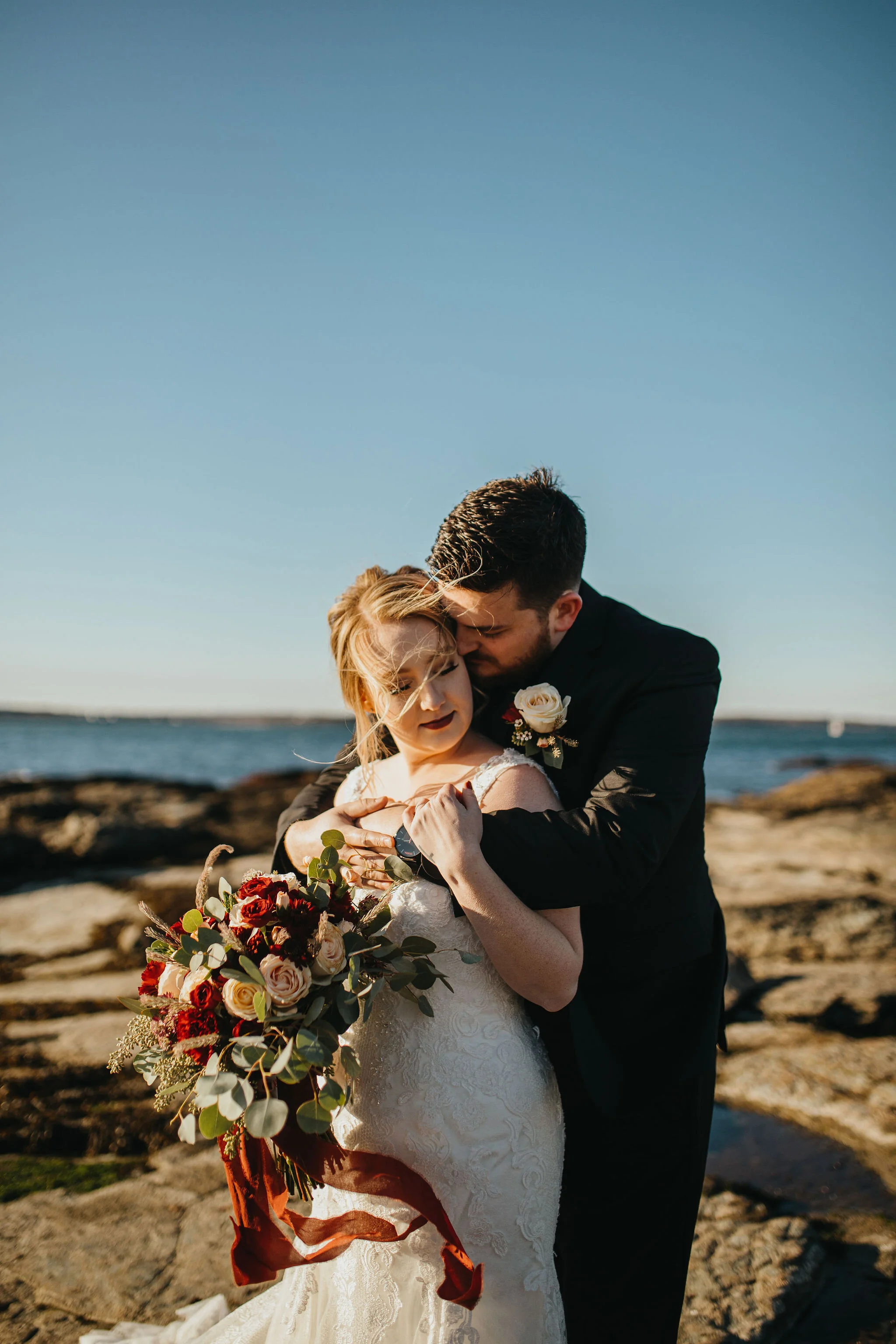 Rhode Island Intimate Wedding &amp; Elopement Photo/Video team Christina &amp; Jeremiah