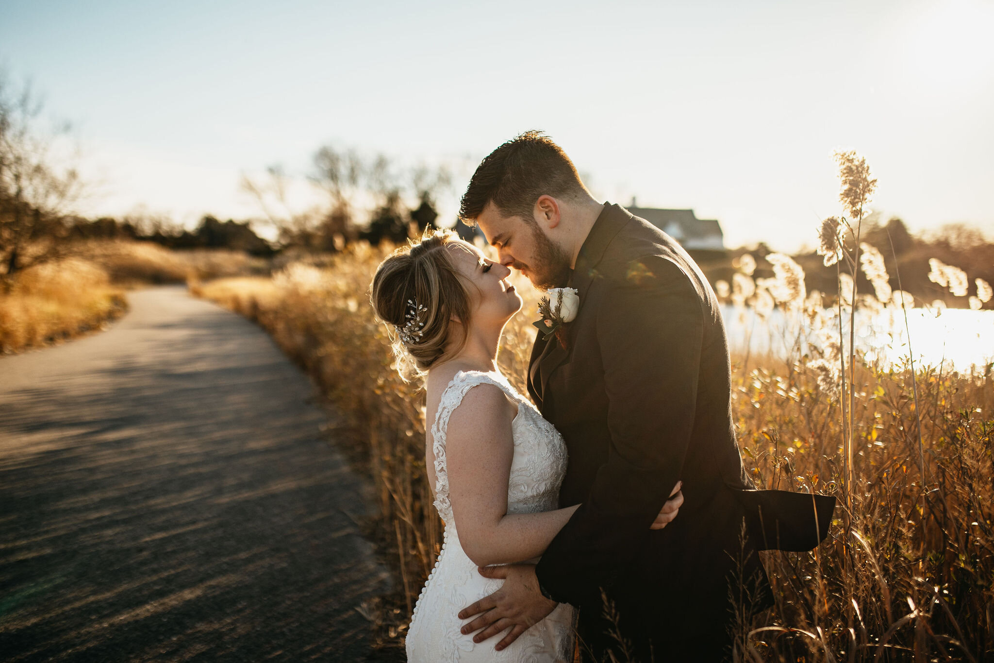 Rhode Island Intimate Wedding &amp; Elopement Photo/Video team Christina &amp; Jeremiah