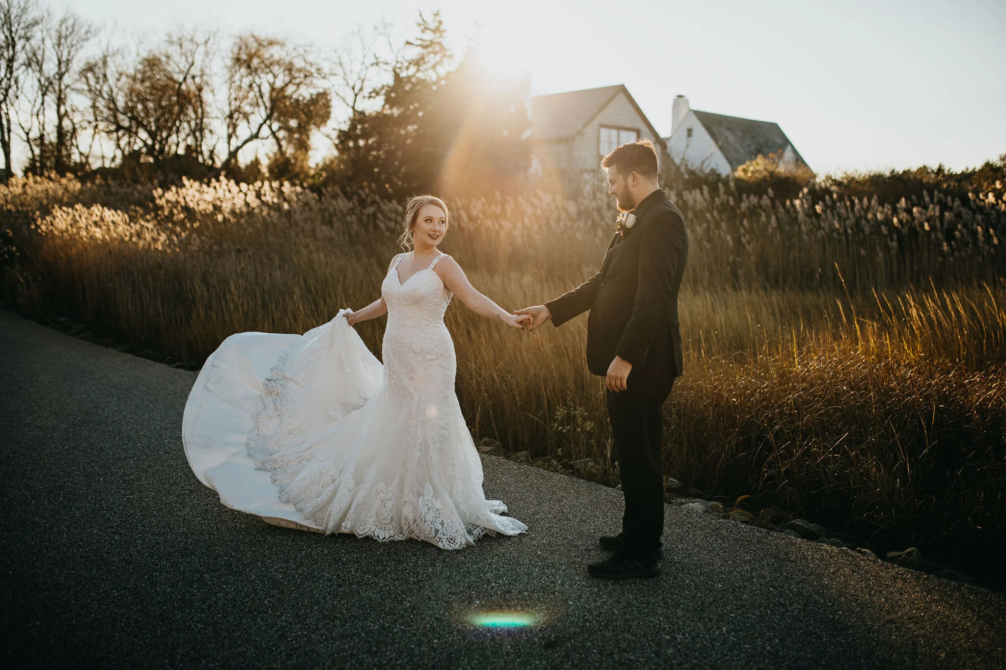 Rhode Island Intimate Wedding &amp; Elopement Photo/Video team Christina &amp; Jeremiah