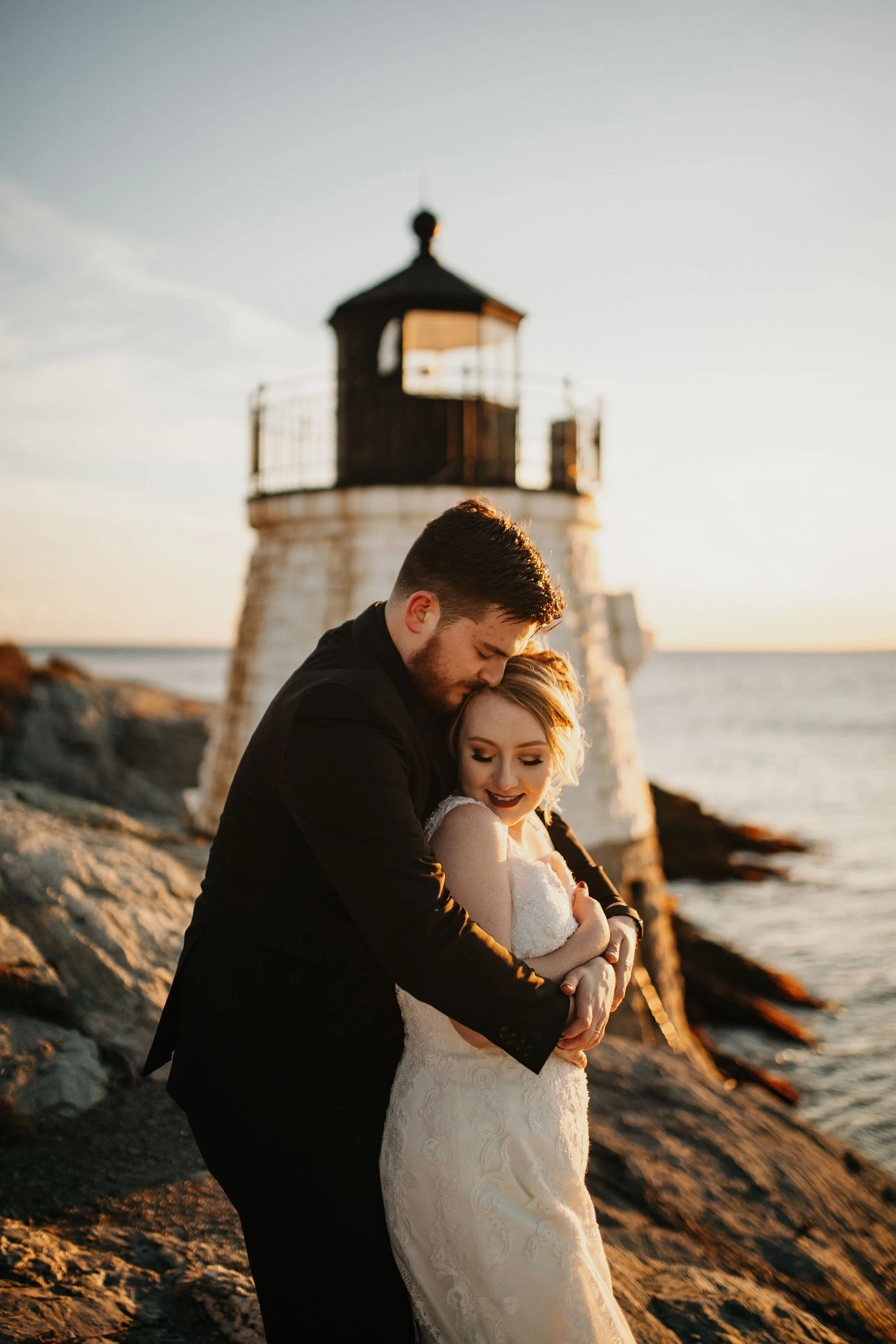 Rhode Island Intimate Wedding &amp; Elopement Photo/Video team Christina &amp; Jeremiah