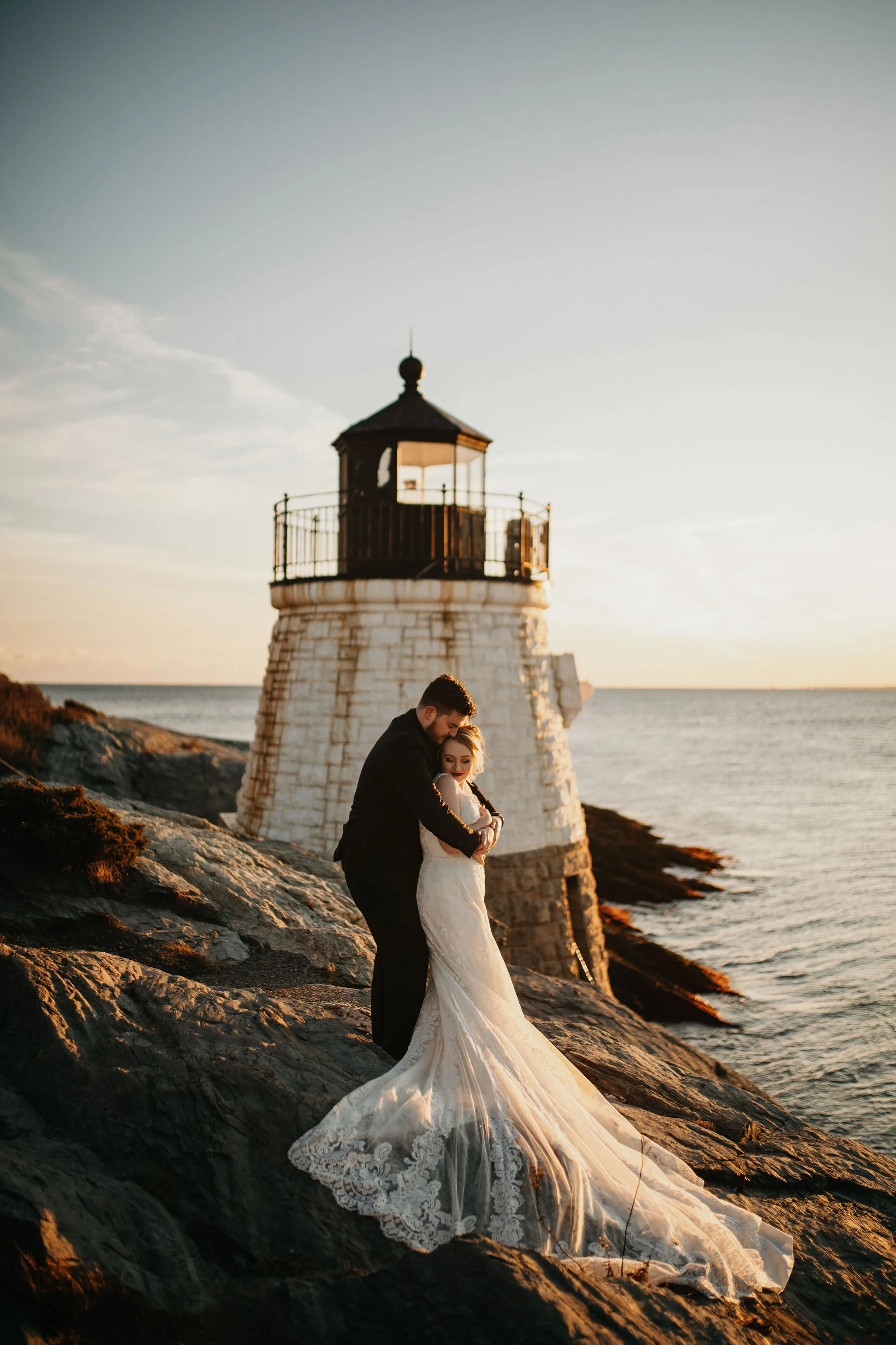 Rhode Island Intimate Wedding &amp; Elopement Photo/Video team Christina &amp; Jeremiah