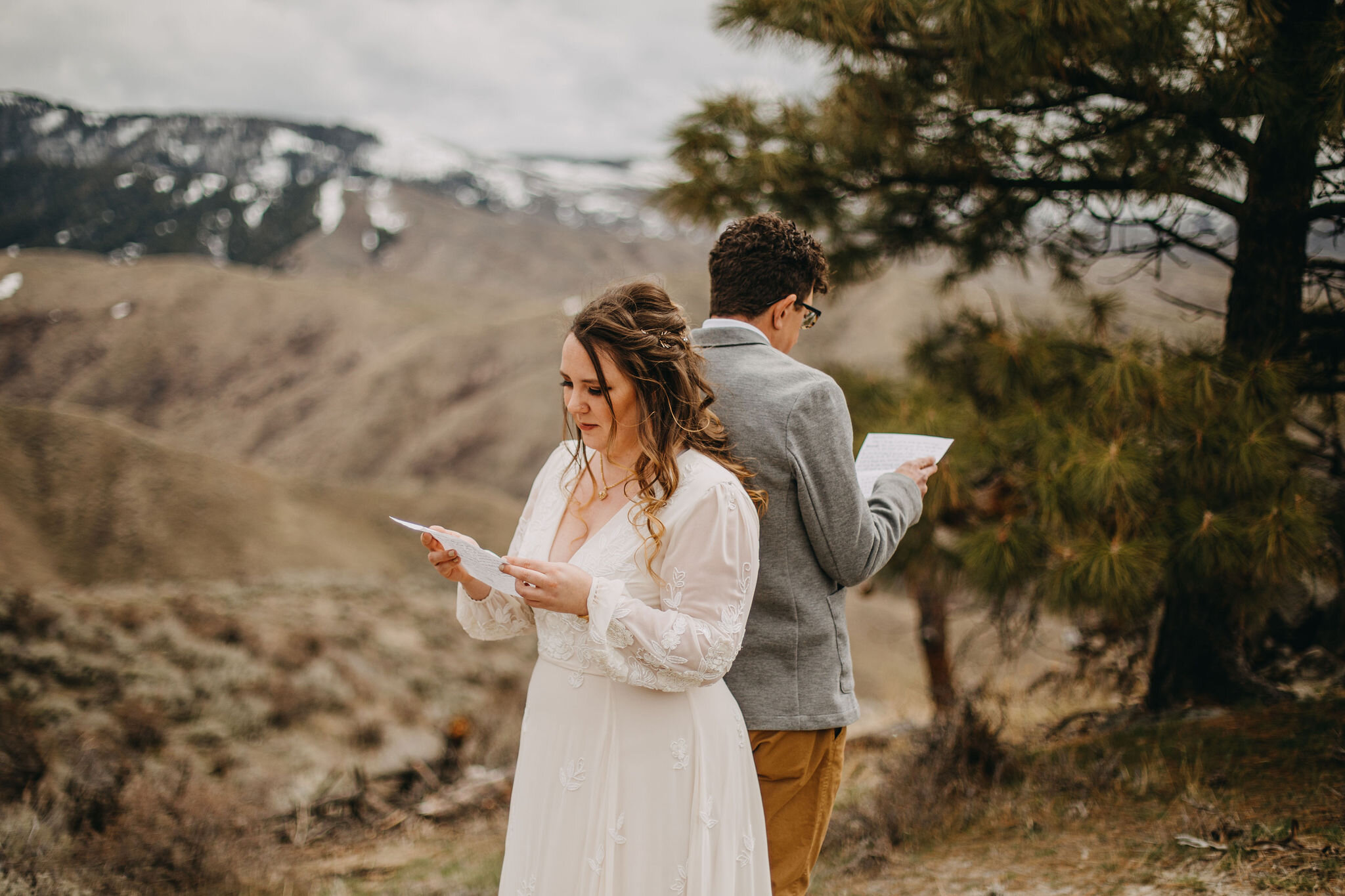 Mountainous Intimate Boise Elopement | Idaho Wedding and Elopement Photo/Video Team