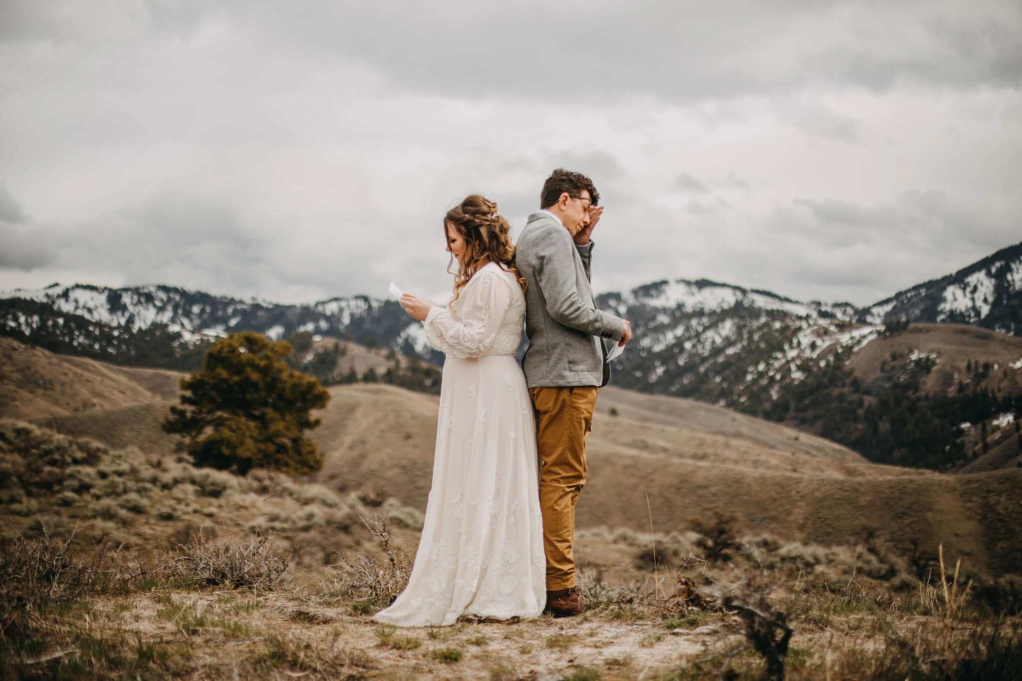 Mountainous Intimate Boise Elopement | Idaho Wedding and Elopement Photo/Video Team
