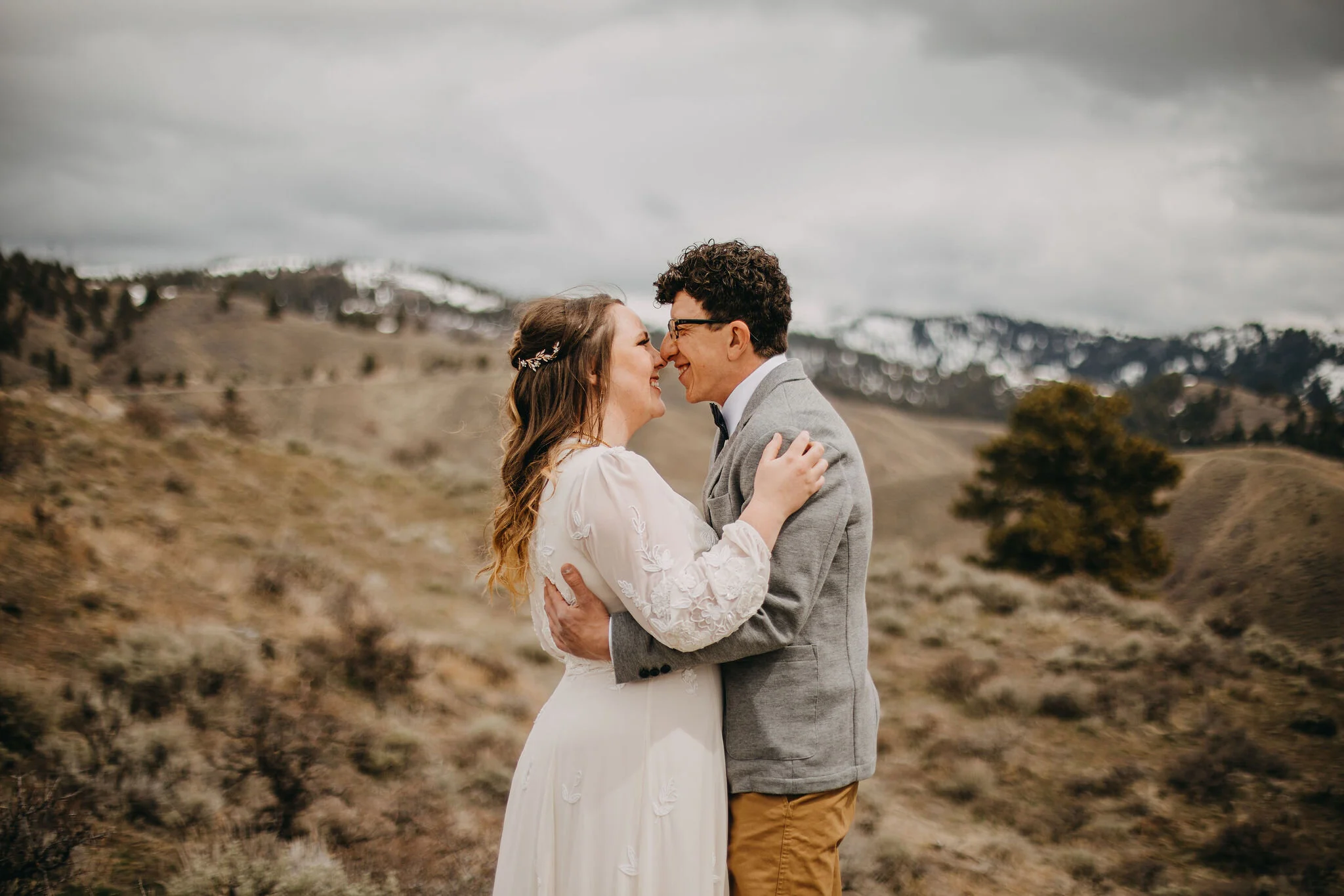 Mountainous Intimate Boise Elopement | Idaho Wedding and Elopement Photo/Video Team