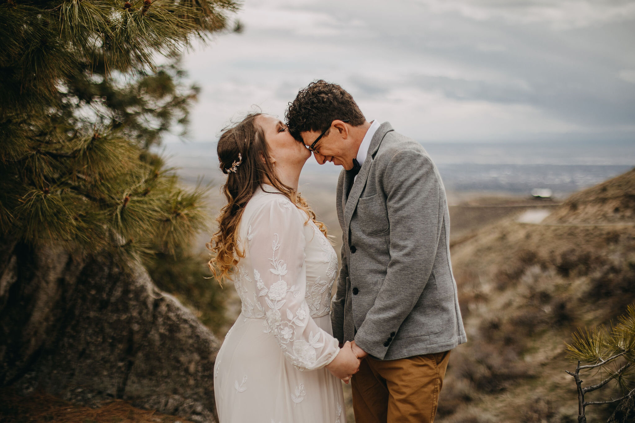 Mountainous Intimate Boise Elopement | Idaho Wedding and Elopement Photo/Video Team