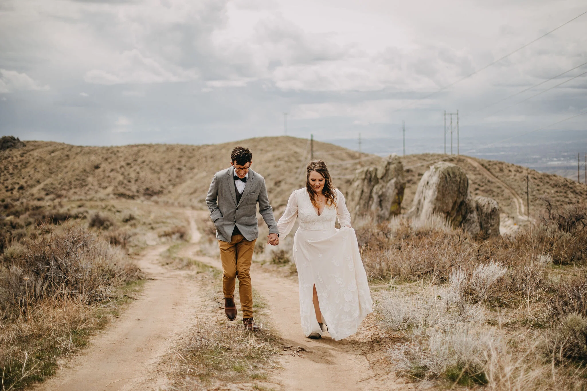 Mountainous Intimate Boise Elopement | Idaho Wedding and Elopement Photo/Video Team