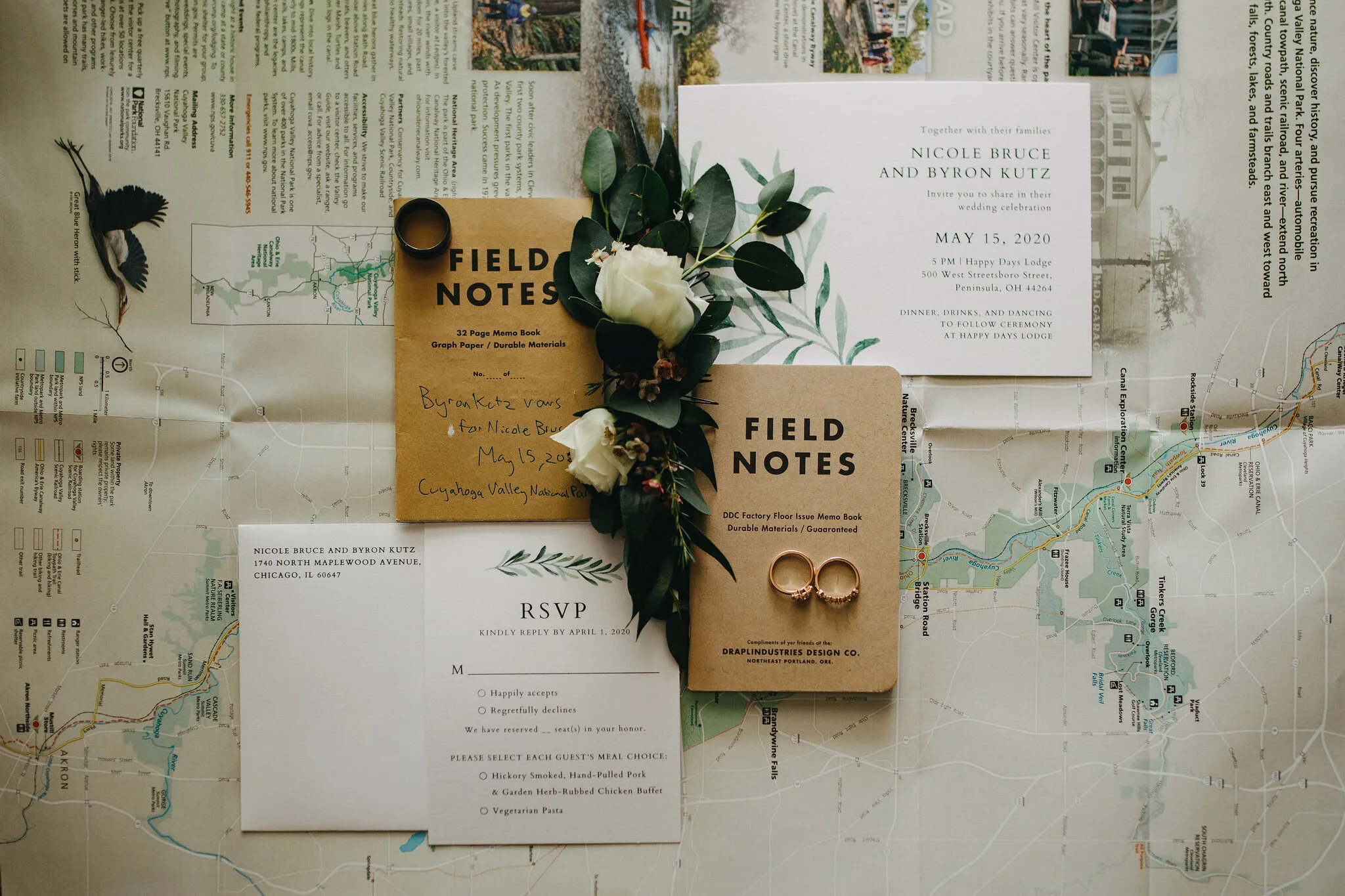 Adventure Hiking Elopement Detail Photos