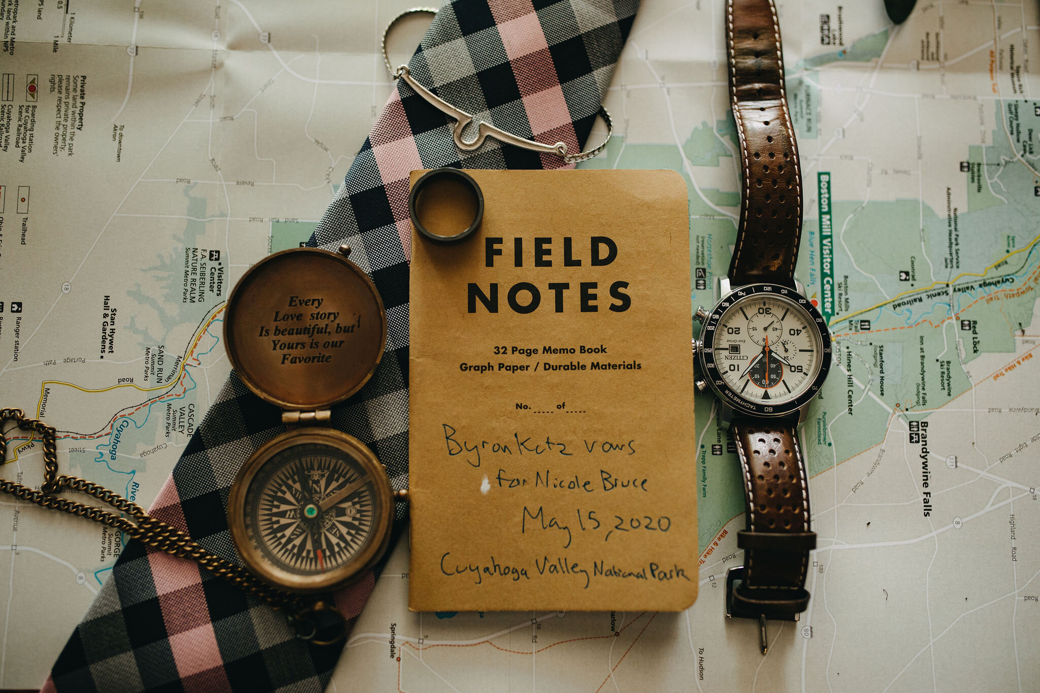Adventure Hiking Elopement Detail Photos