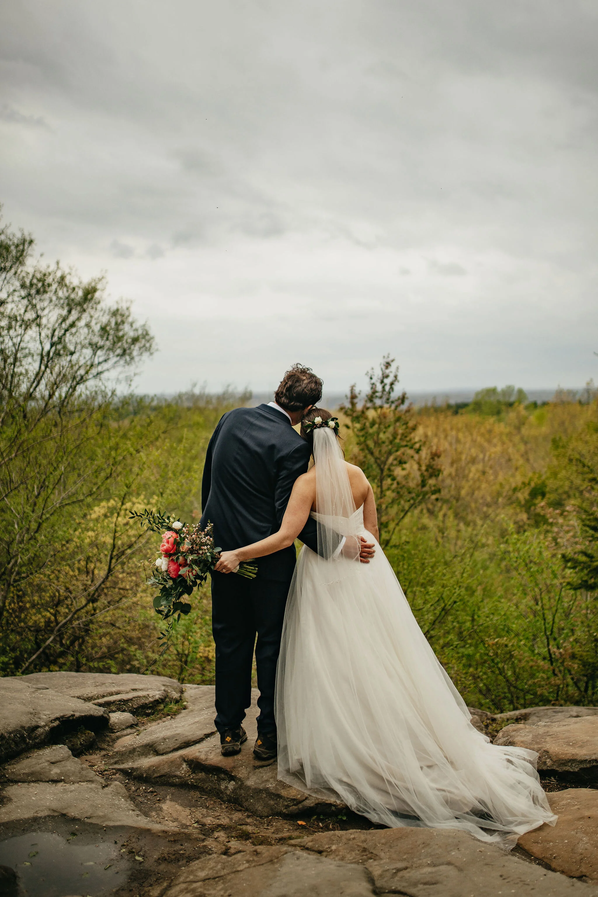 Hiking Elopement Couple Photos