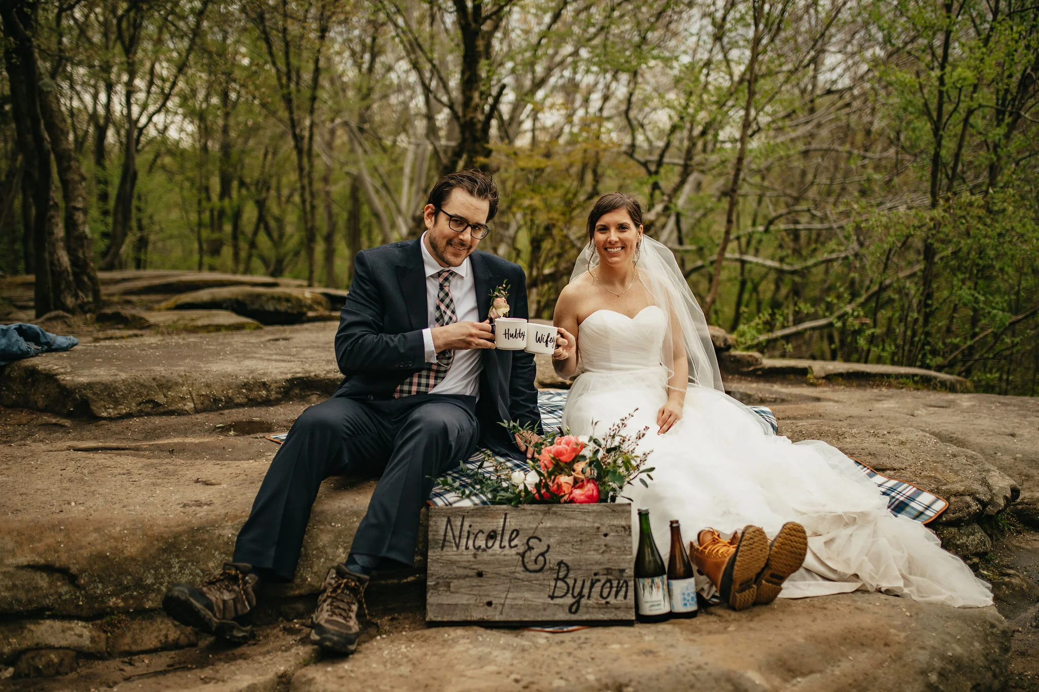 Hiking Elopement Couple Photos