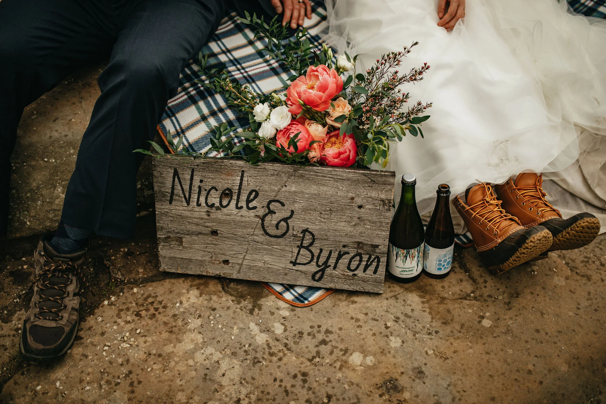 Hiking Elopement Couple Photos