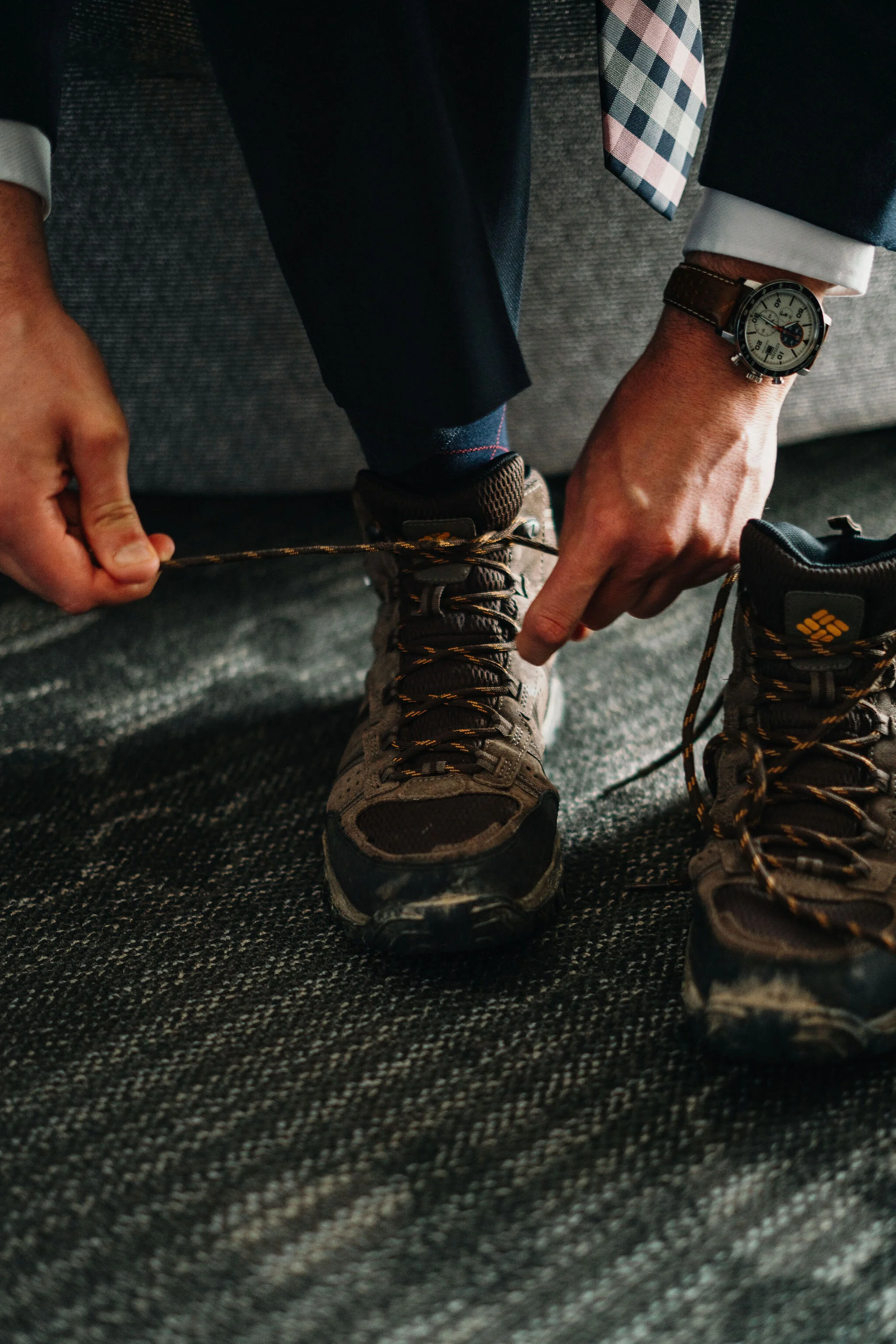 Groom Getting Ready Photos