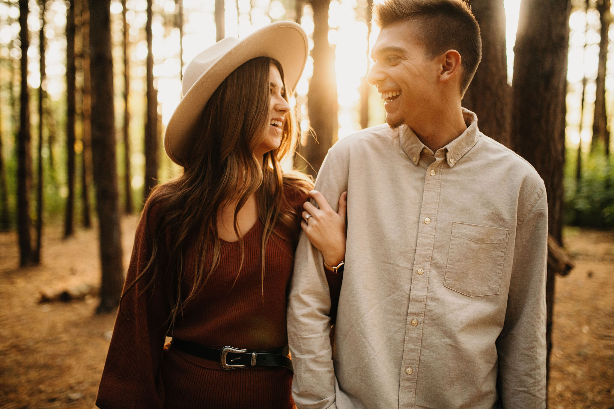 Fall Engagement Photos by Christina &amp; Jeremiah