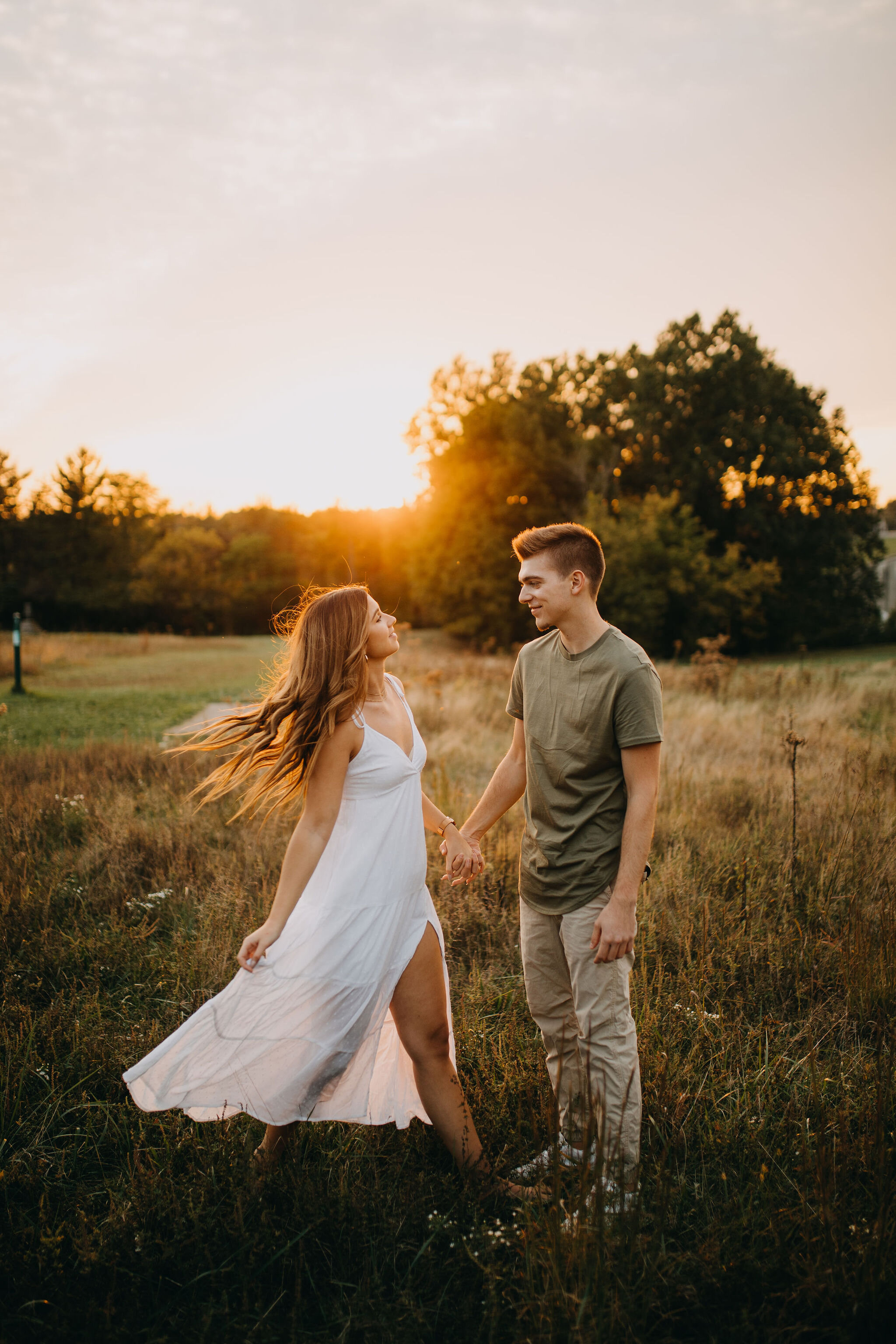 Fall Engagement Photos by Christina &amp; Jeremiah