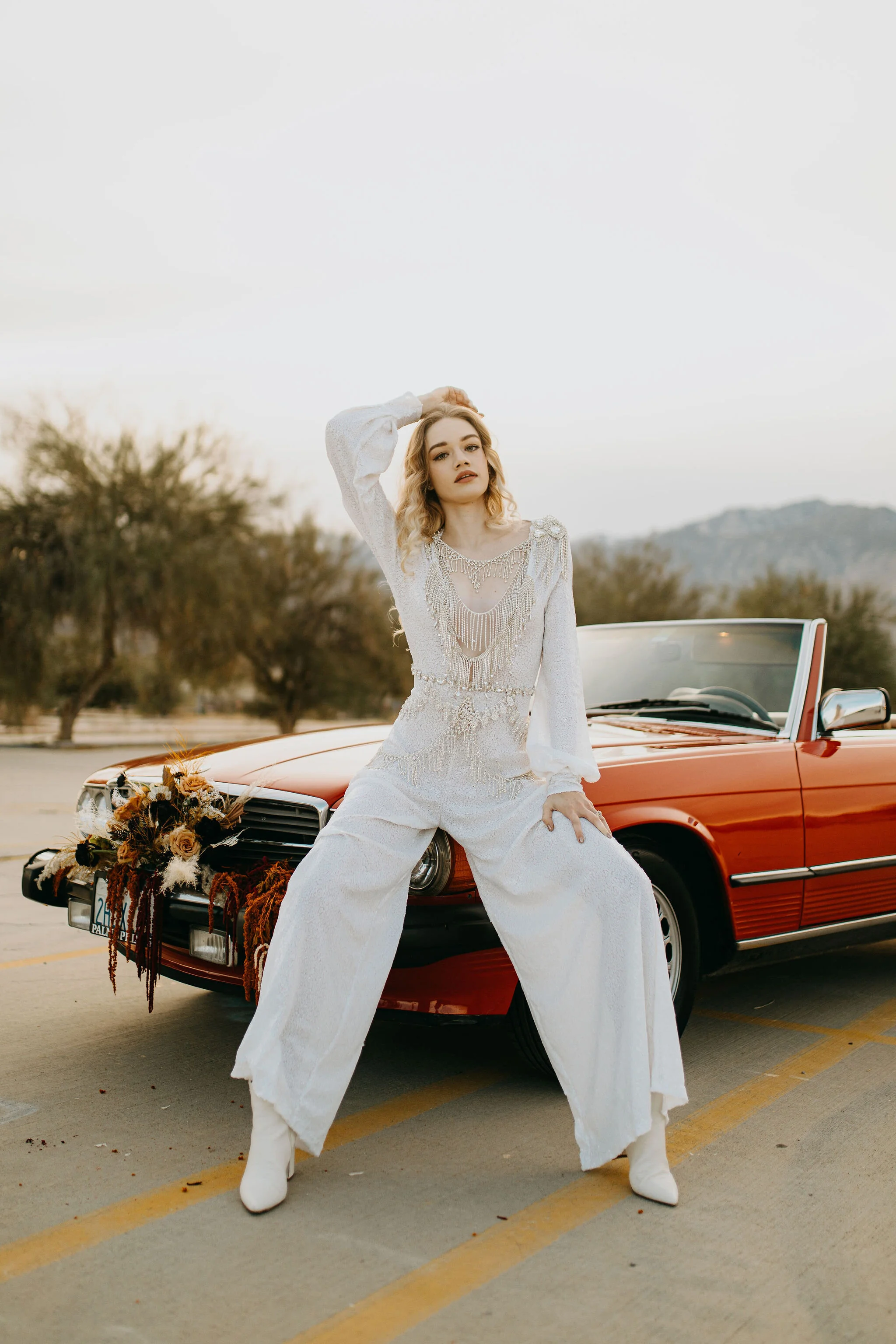 Palm Springs Retro Editorial Photoshoot