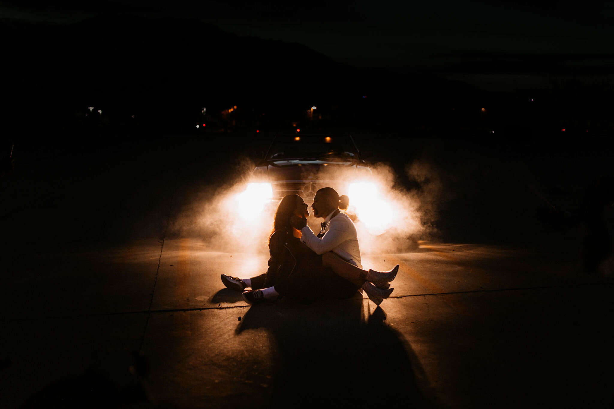 Unique Hot Palm Springs Couple Photoshoot