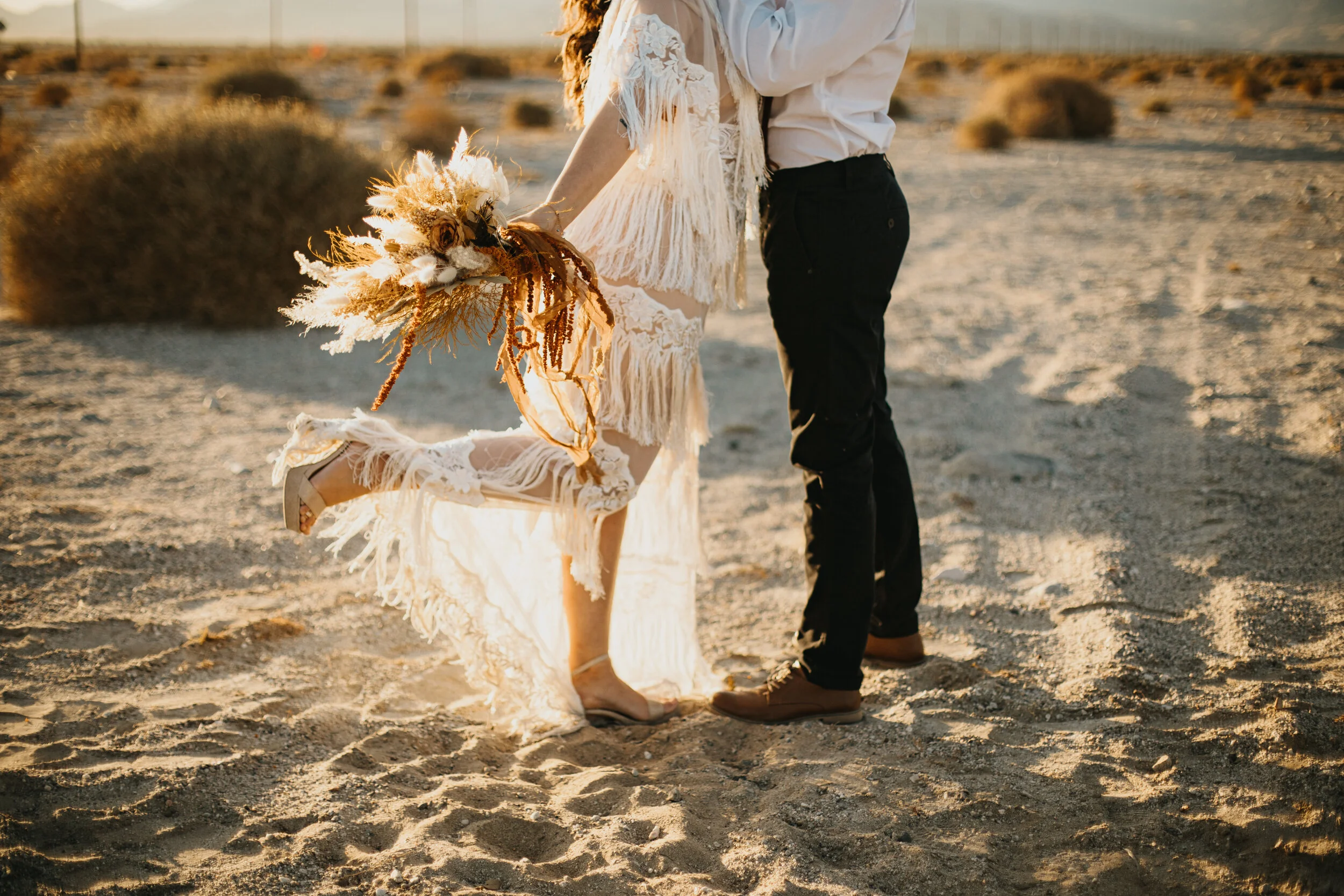 Boho Desert Elopement Inspiration