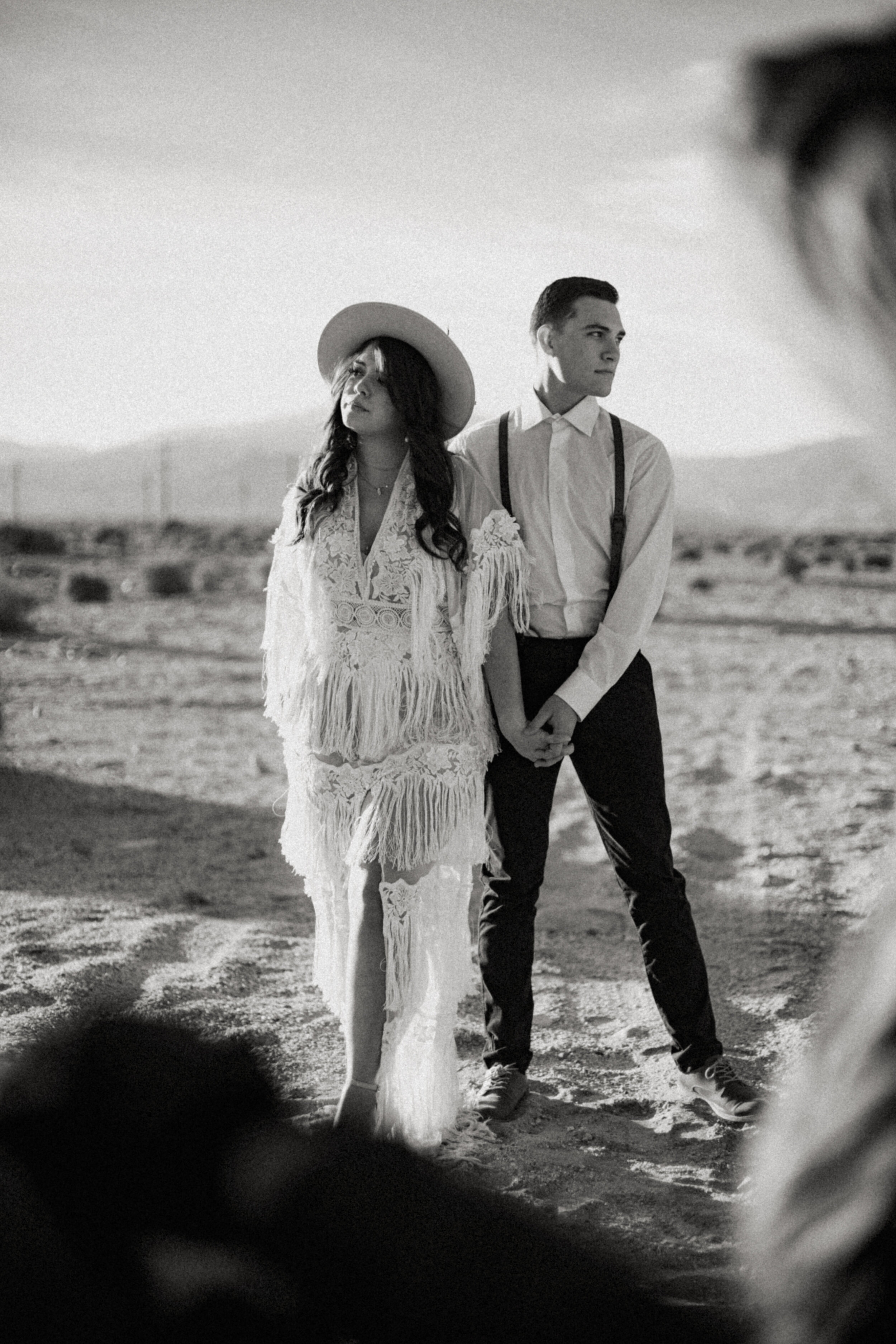 Palm Springs Desert Elopement Photoshoot