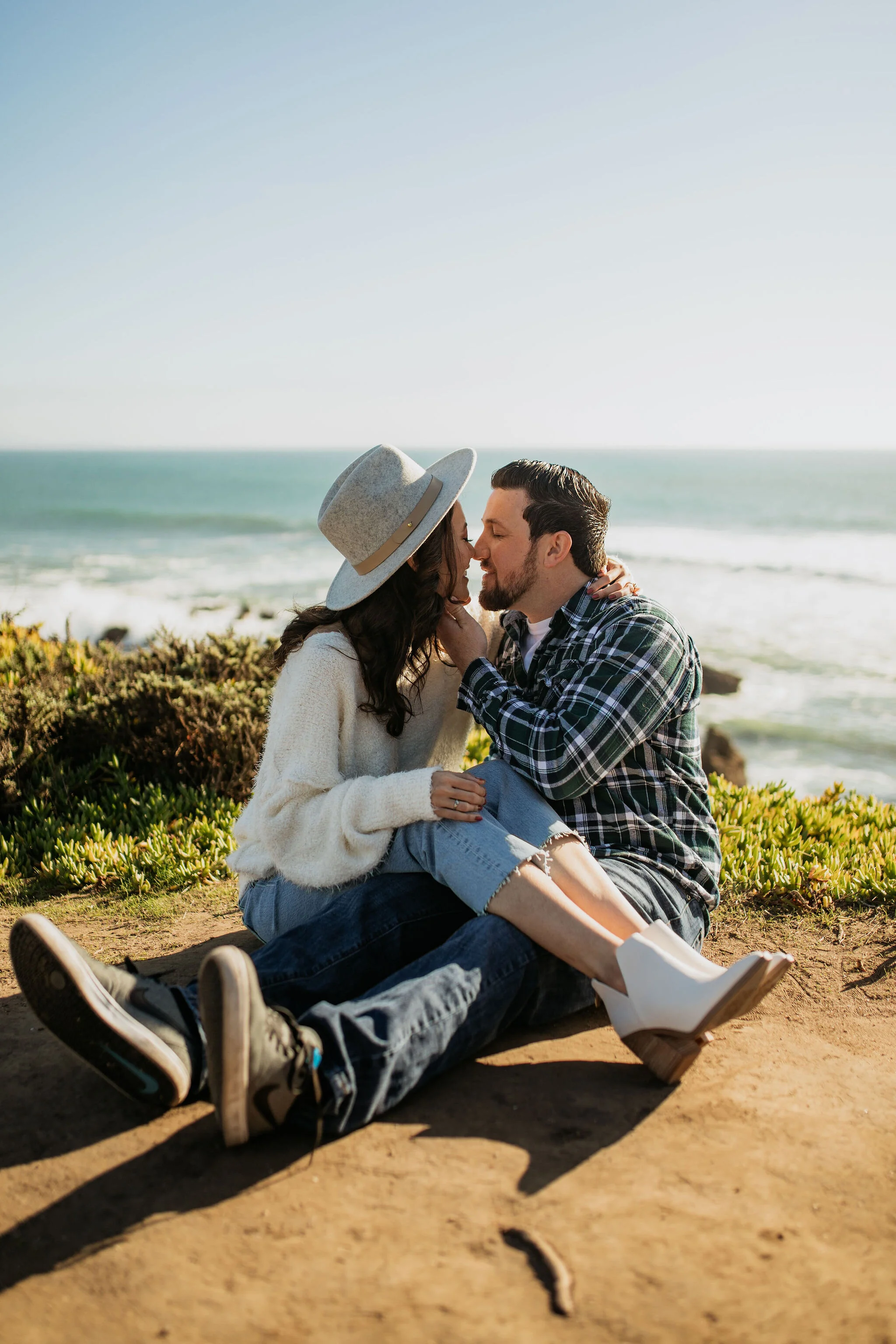 Hearst San Simeon State Park Engagement Photos
