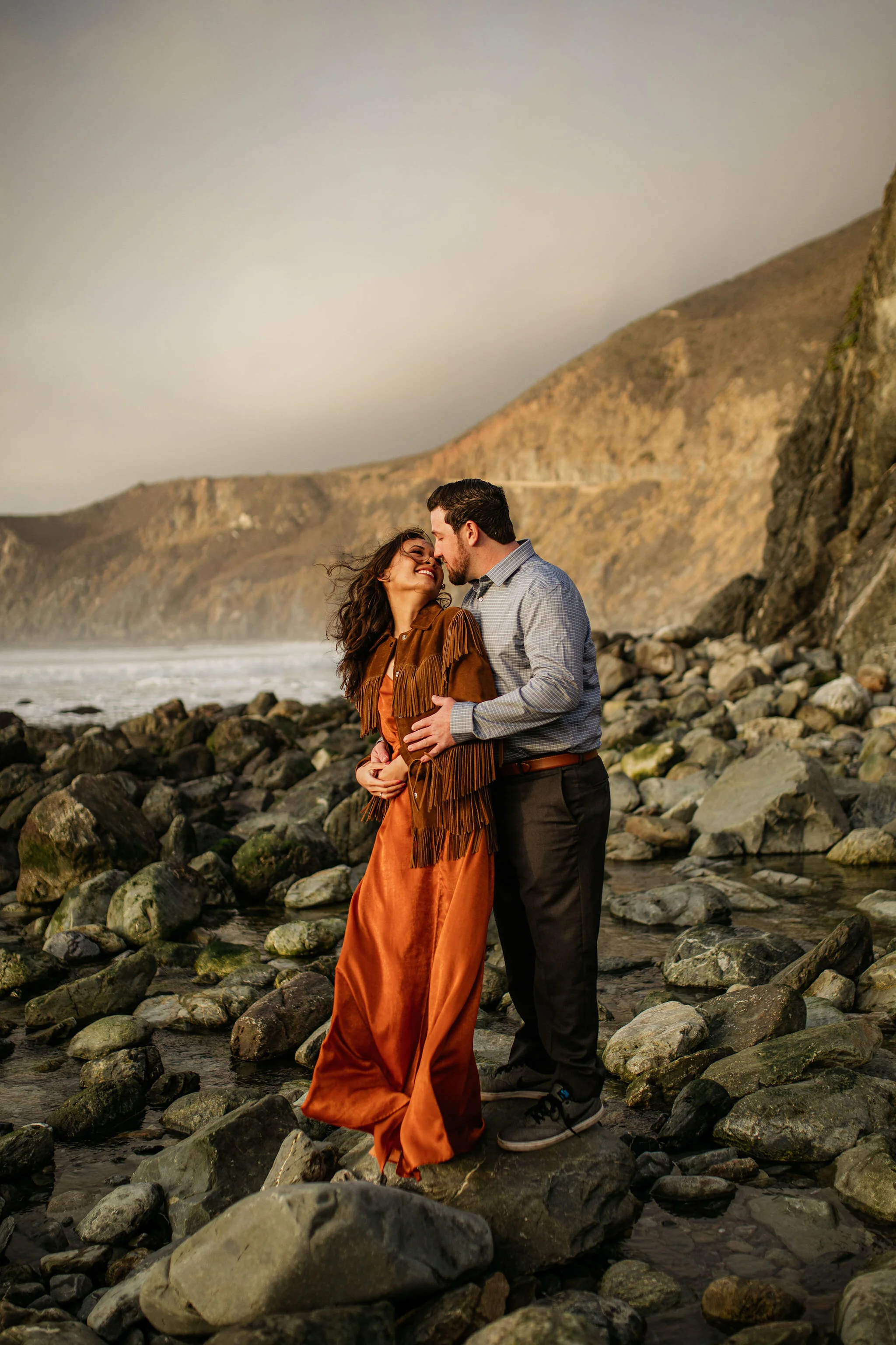 Sunset Beach Couple Photoshoot