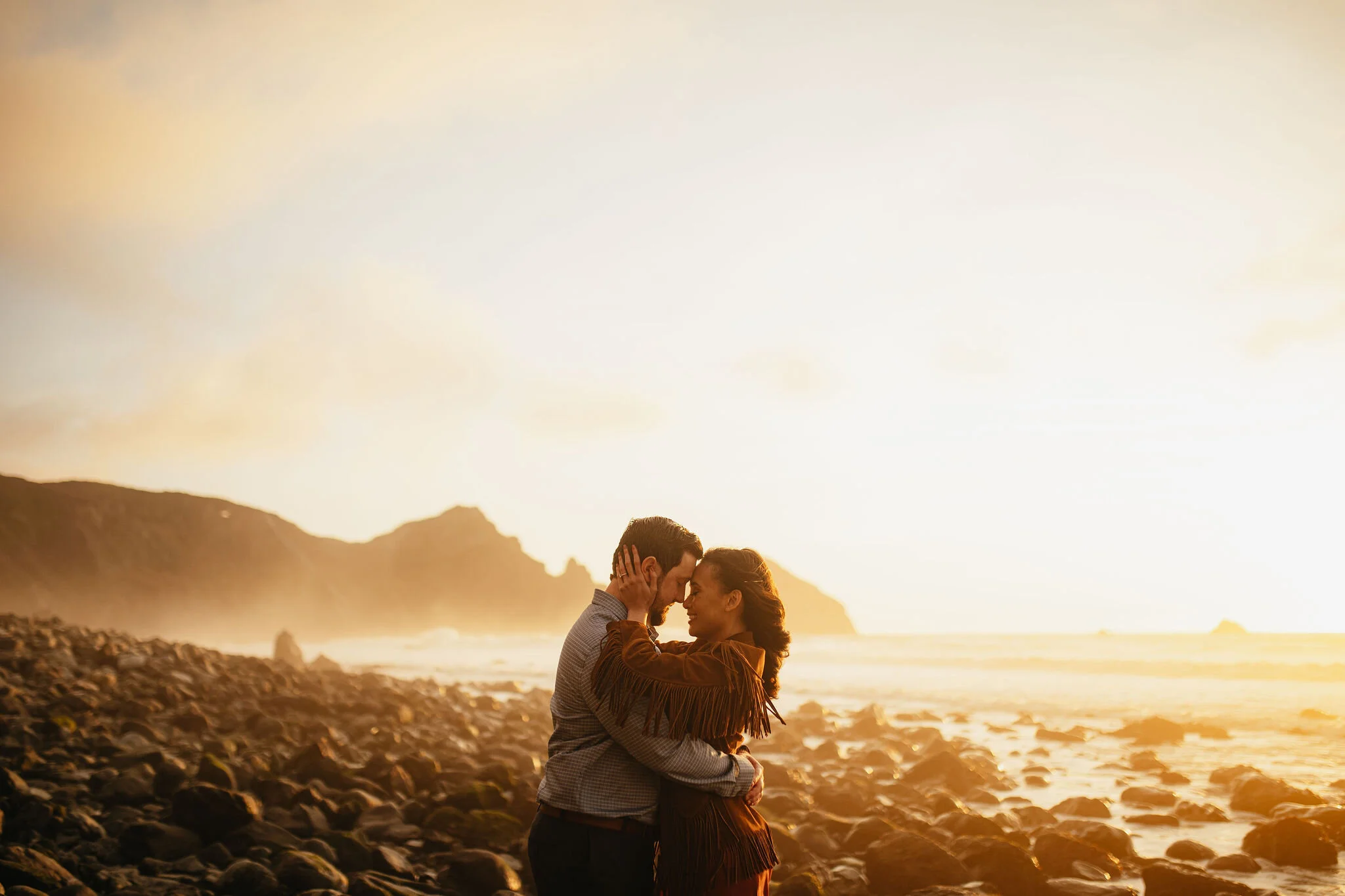 Engagement California Sunset Pictures