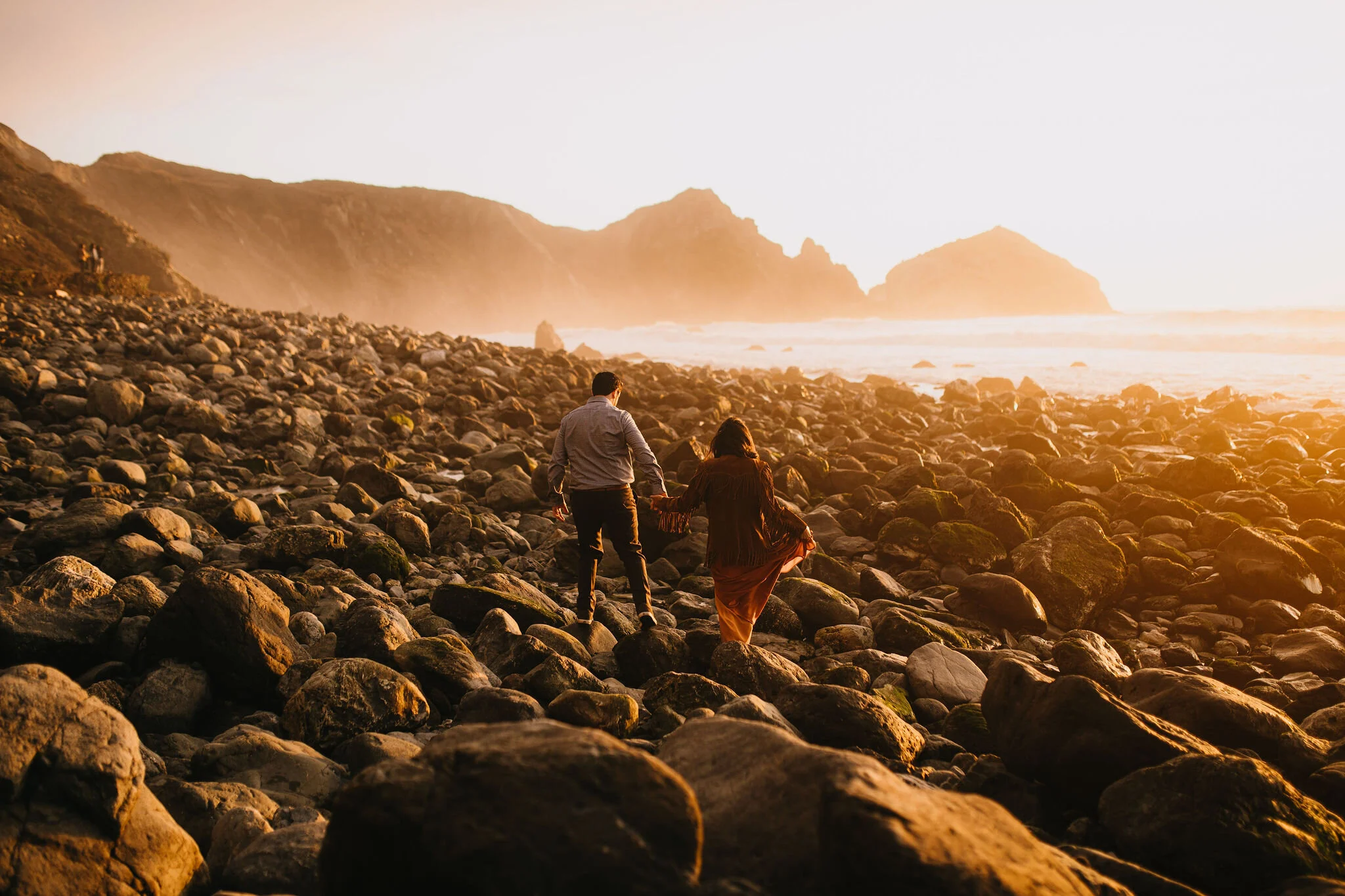 Beach Sunset in Big Sur, California