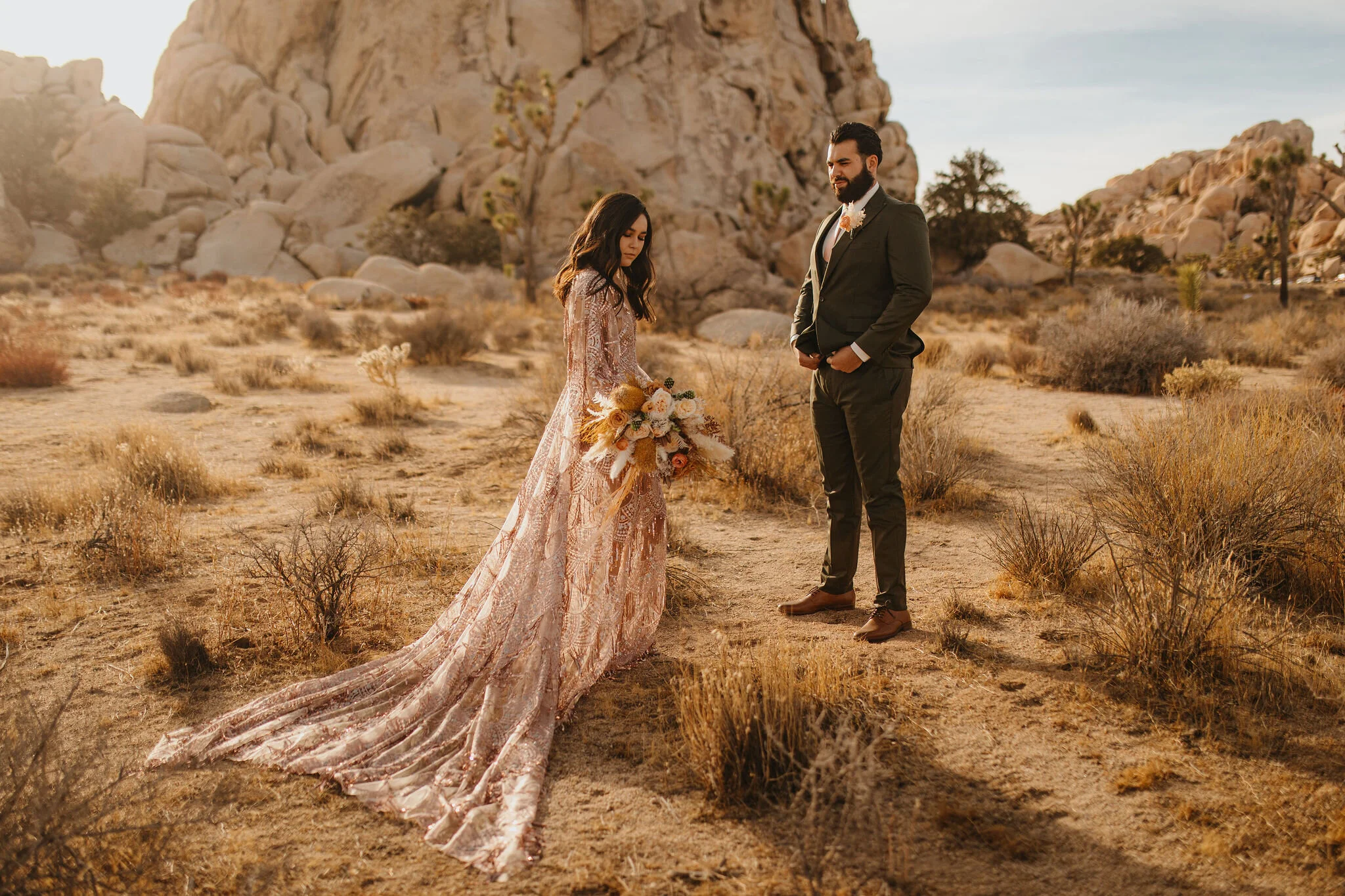 Joshua Tree National Park, California Elopement Photos
