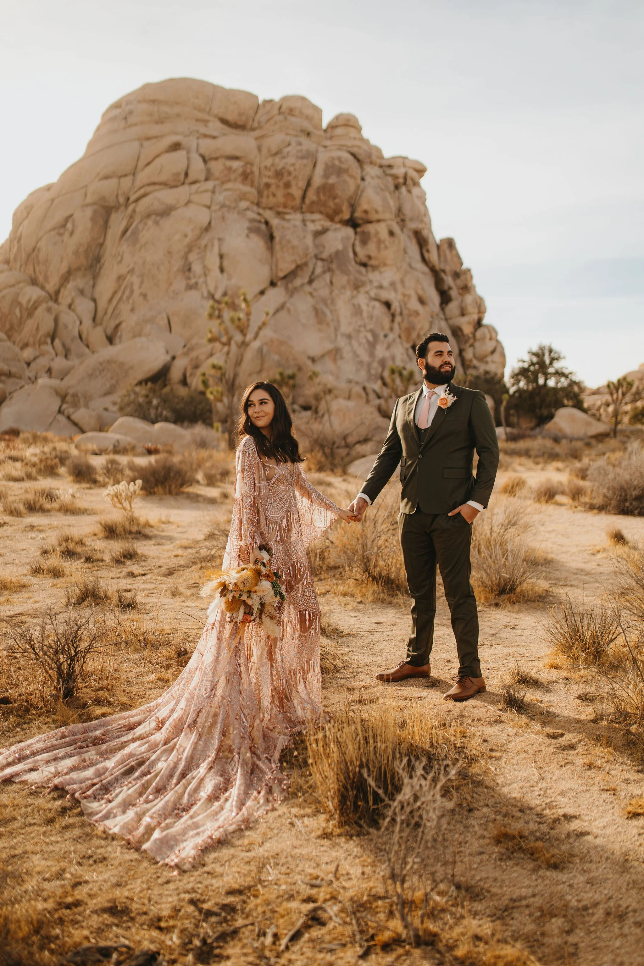 Joshua Tree National Park, California Elopement Photos