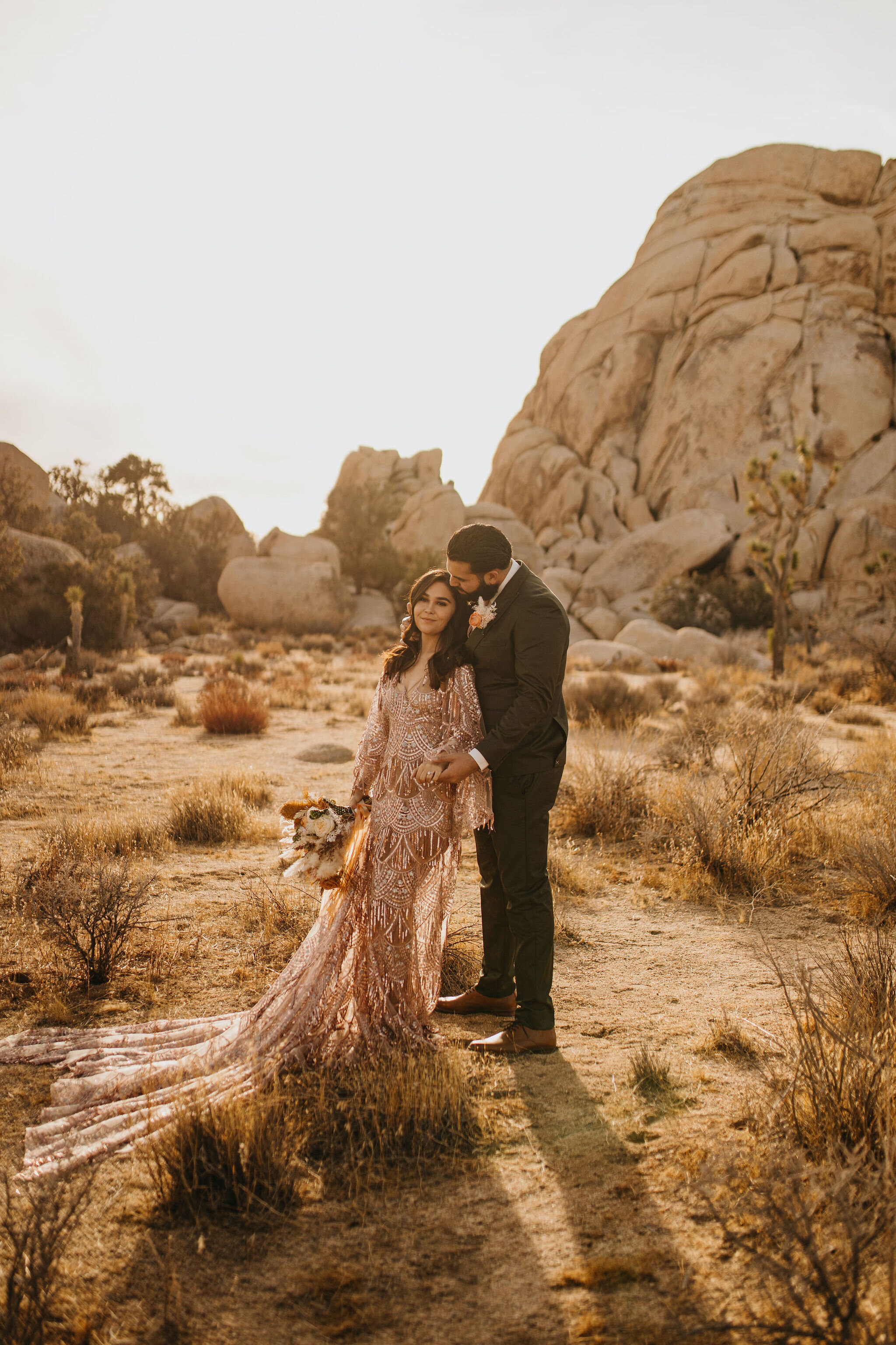 Joshua Tree National Park, California Elopement Photos