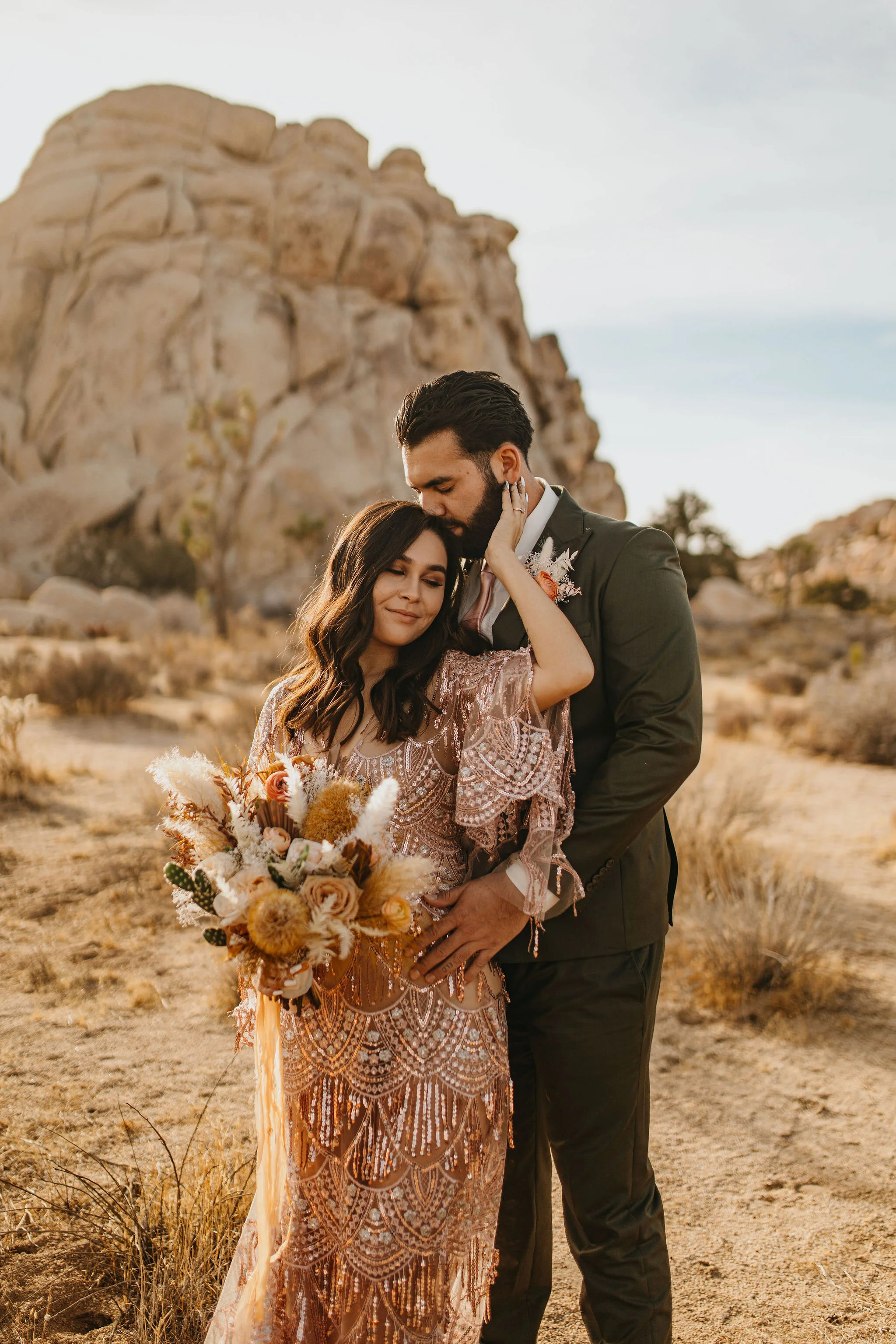 Joshua Tree National Park, California Elopement Photos