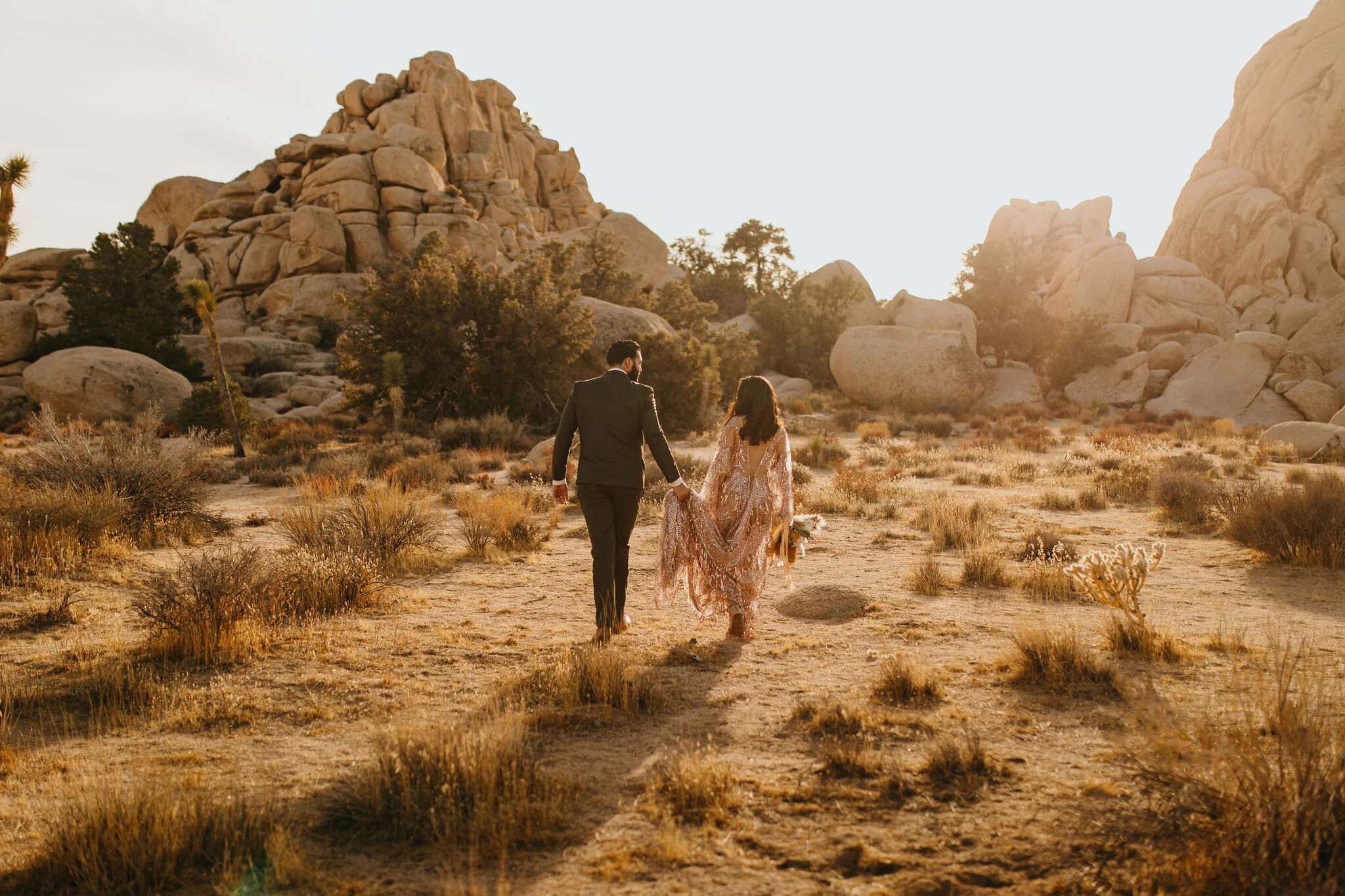 Joshua Tree National Park, California Elopement Photos
