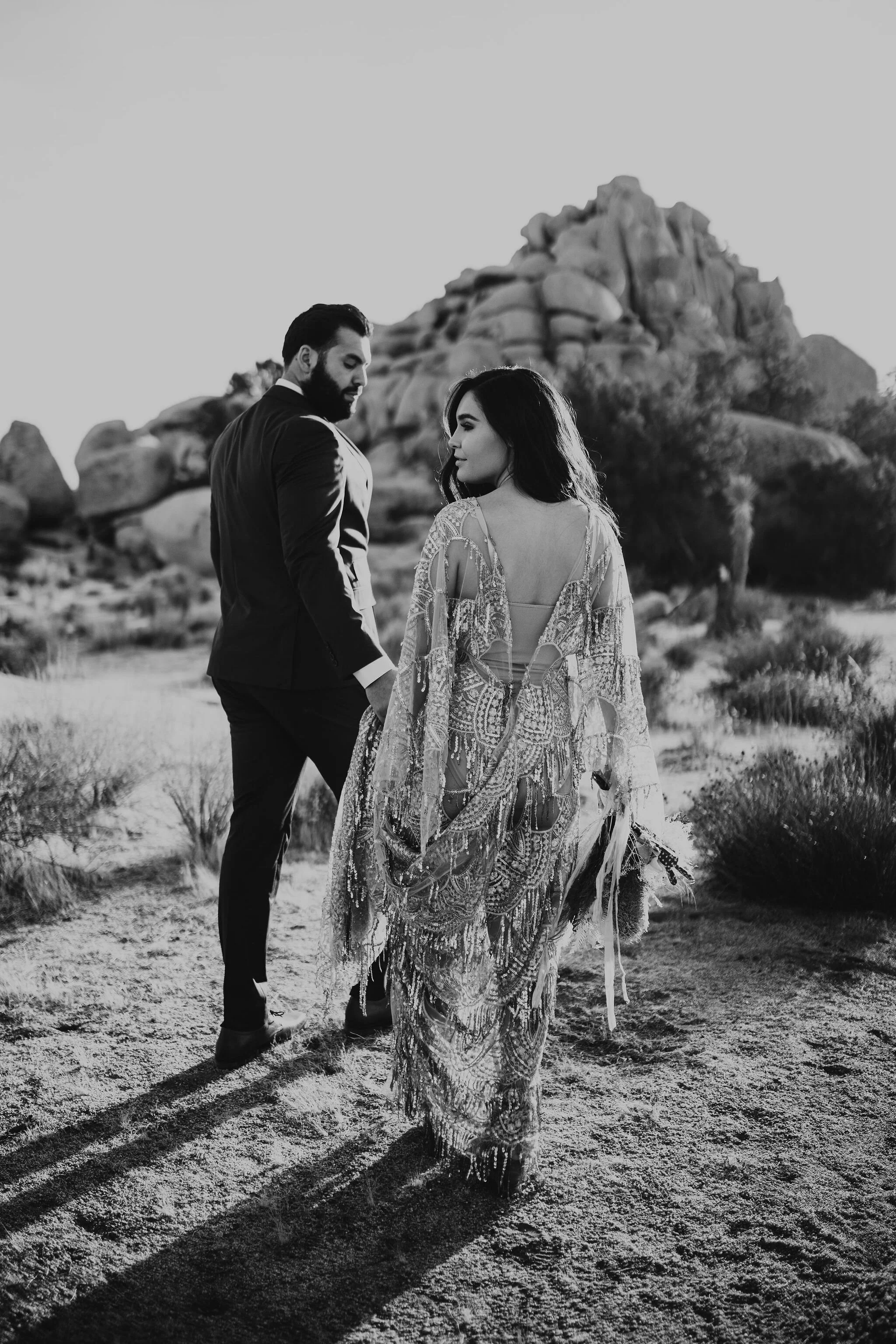Joshua Tree National Park, California Elopement Photos