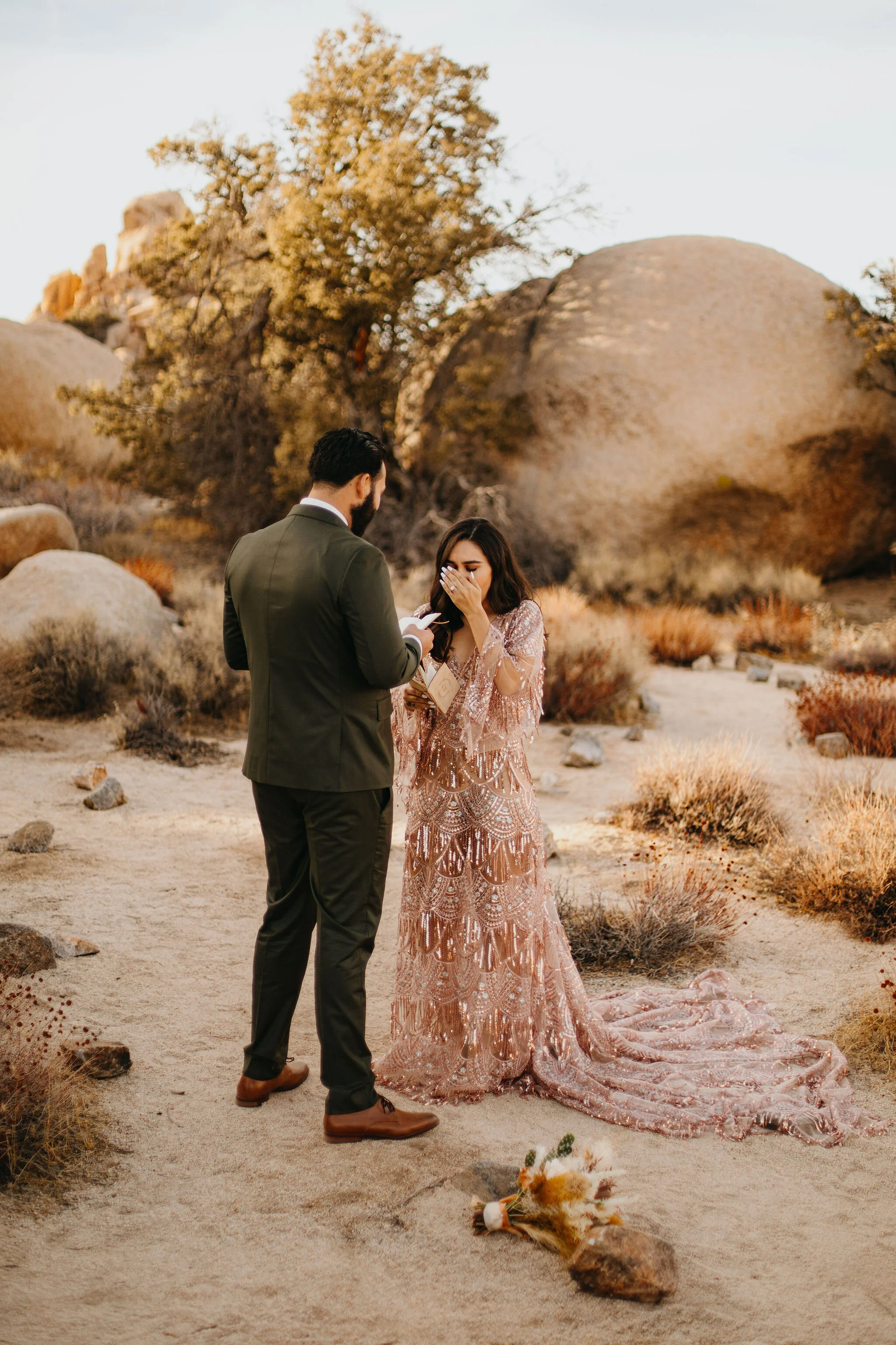 Joshua Tree National Park, California Elopement Photos